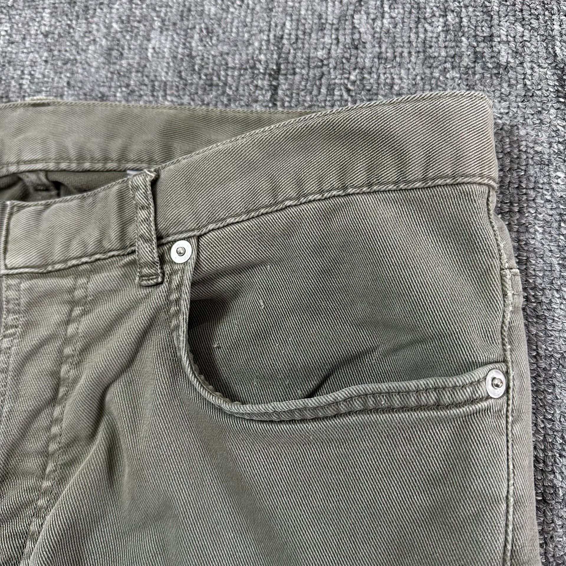 Dior Dior Military Green Multi-Zipper Cargo Pants Size US 31 - 3 Thumbnail