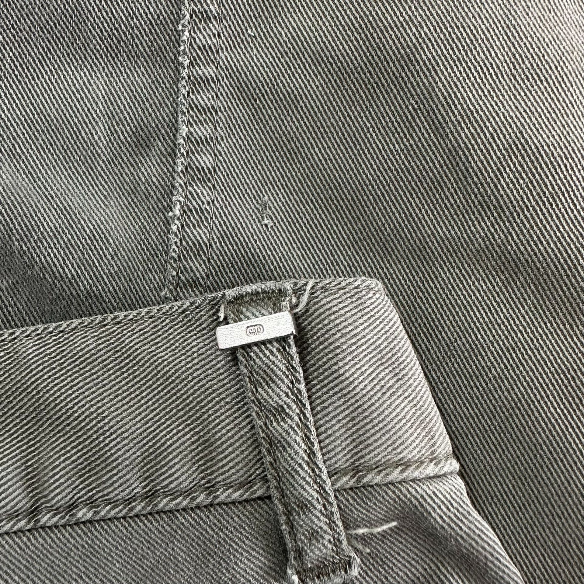 Dior Dior Military Green Multi-Zipper Cargo Pants Size US 31 - 6 Thumbnail