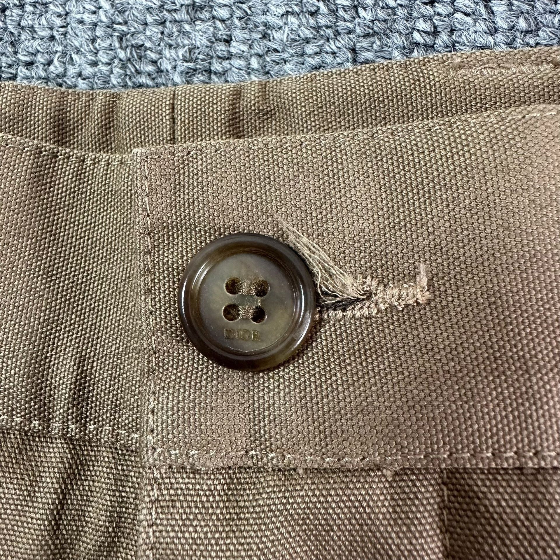 Dior Dior Khaki Cargo Casual Pants Size US 30 / EU 46 - 4 Thumbnail
