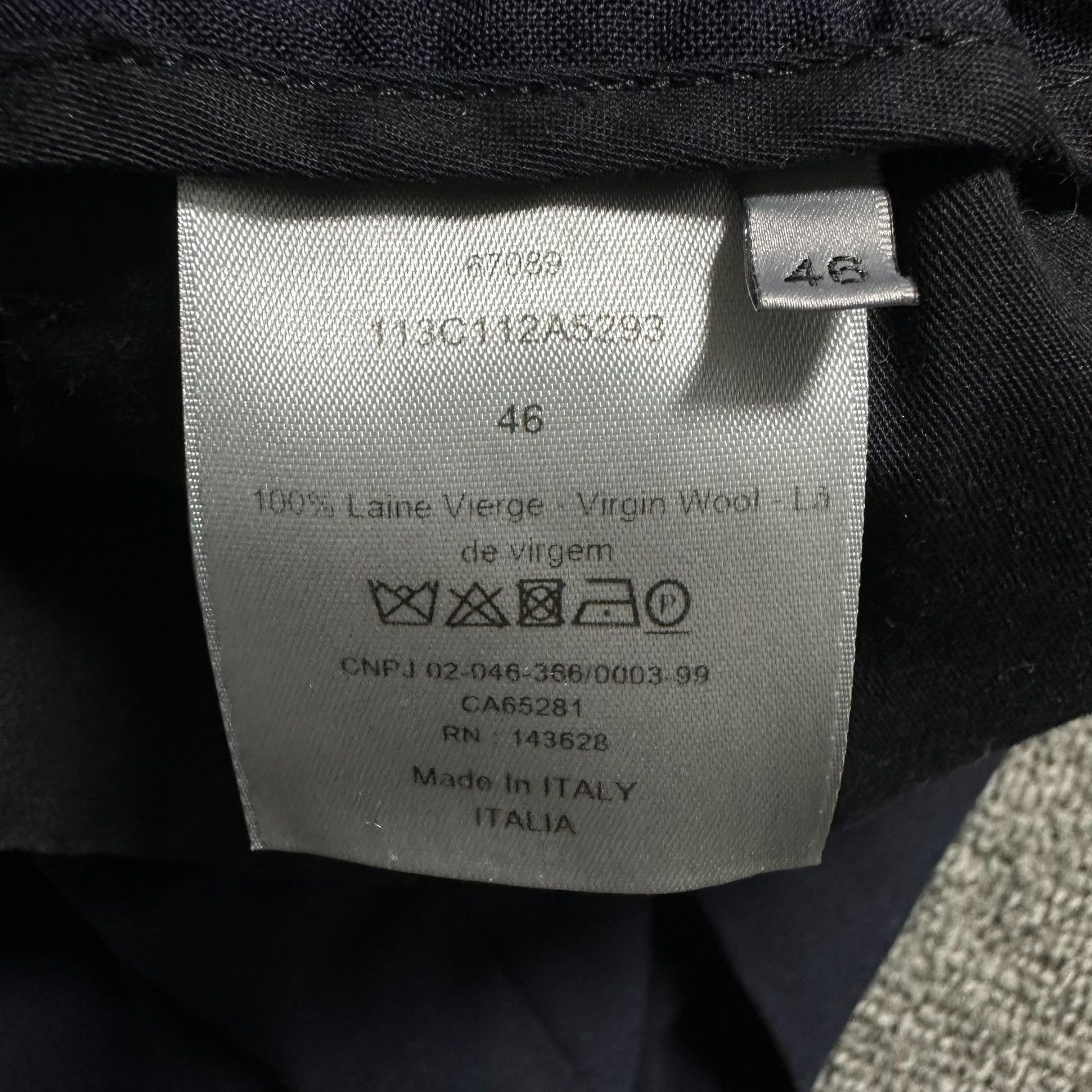 Dior Dior Dark Blue Wool Drawstring Sweatpants Size US 30 / EU 46 - 6 Thumbnail