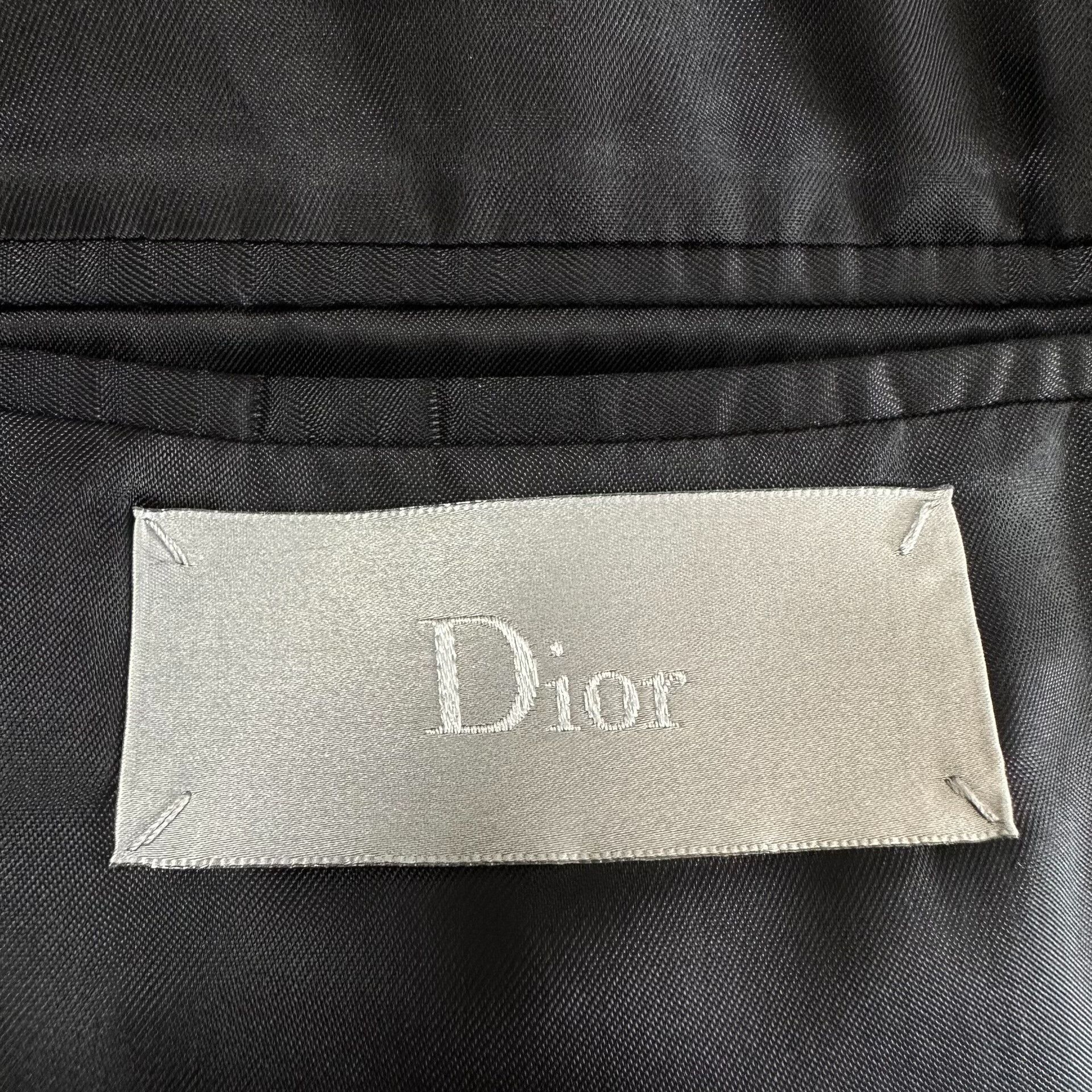 Dior Dior Homme 2018FW Silver Thread Sleeve Patch Suit Size US L / EU 52-54 / 3 - 5 Thumbnail