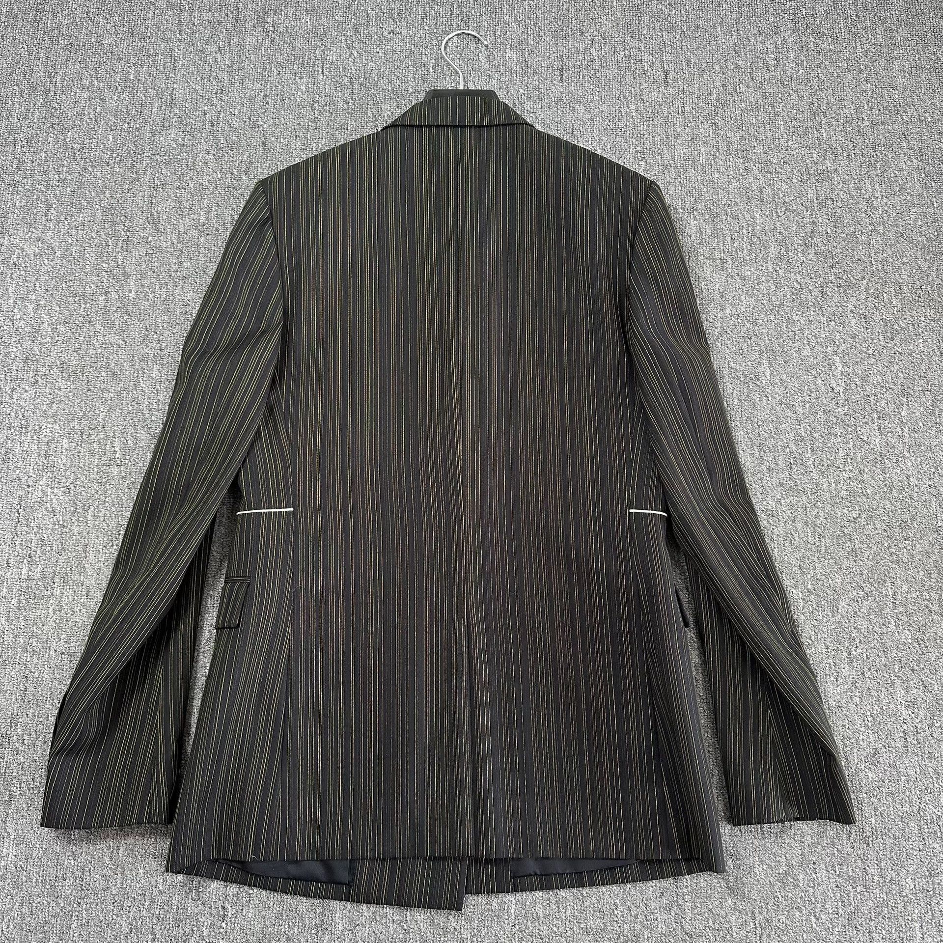 Dior Dior Homme 2018FW Silver Thread Sleeve Patch Suit Size US L / EU 52-54 / 3 - 4 Thumbnail