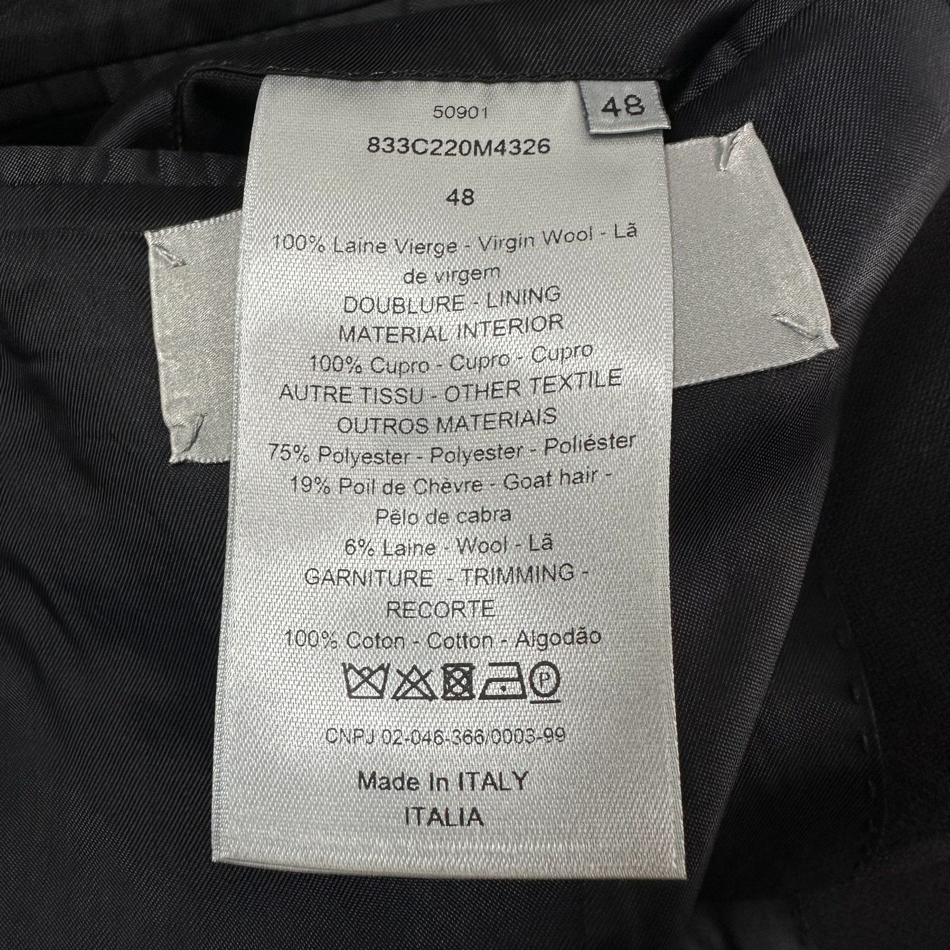 Dior Dior Homme 18FW Wool Suit Size US M / EU 48-50 / 2 - 6 Thumbnail