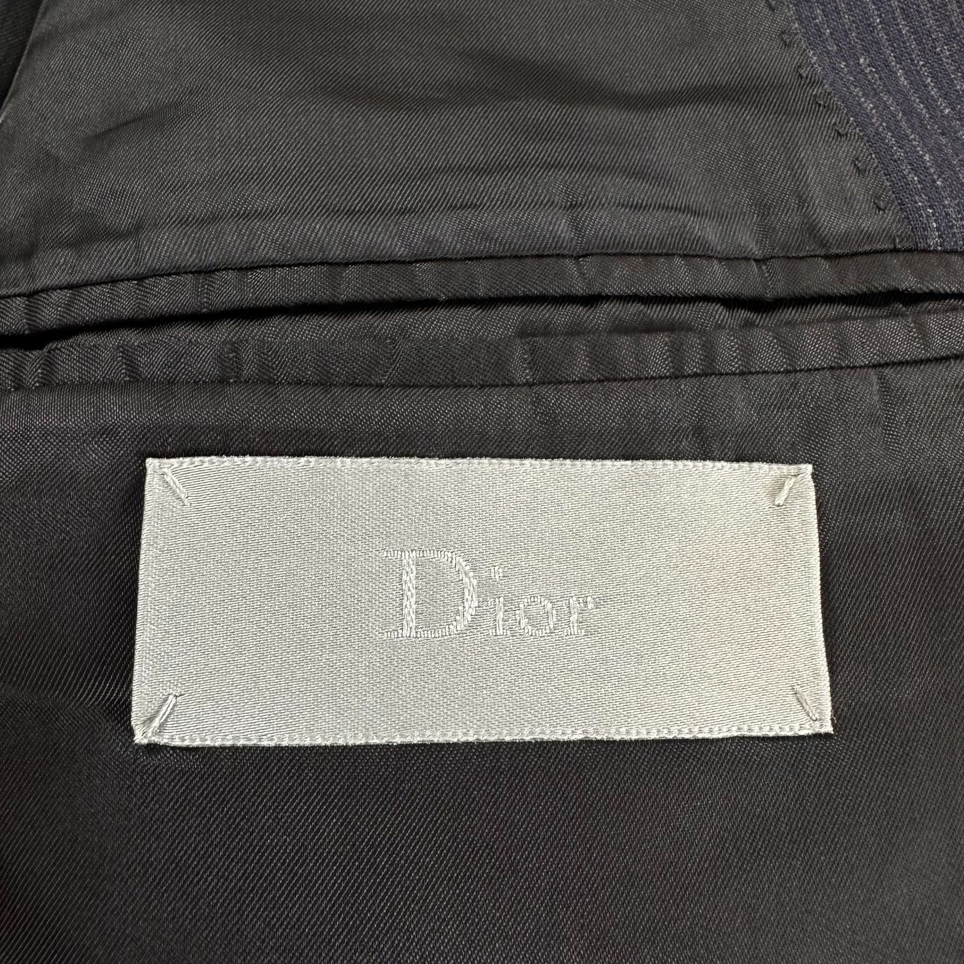 Dior Dior Navy Pinstripe Suit Set Size US S / EU 44-46 / 1 - 5 Thumbnail