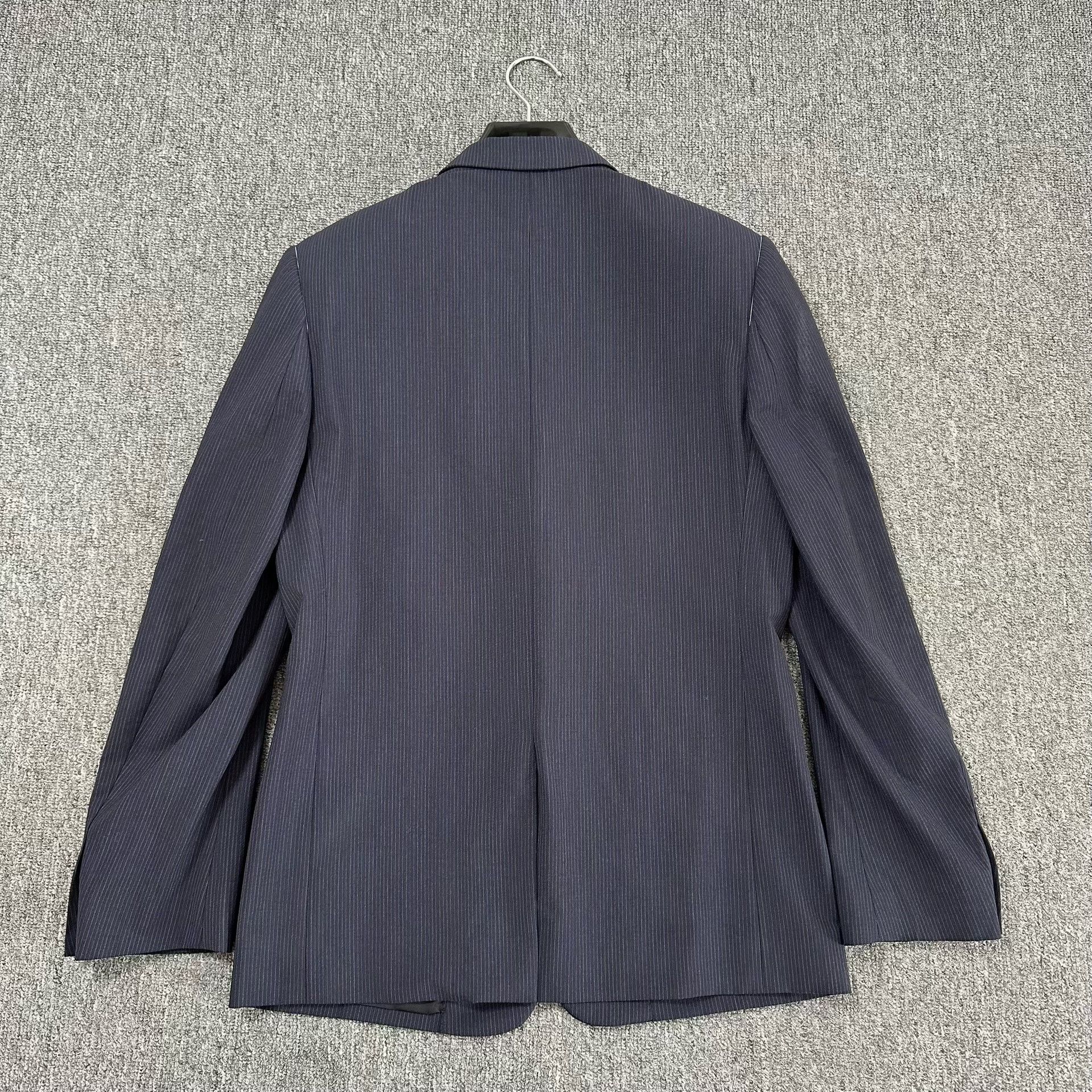 Dior Dior Navy Pinstripe Suit Set Size US S / EU 44-46 / 1 - 4 Thumbnail
