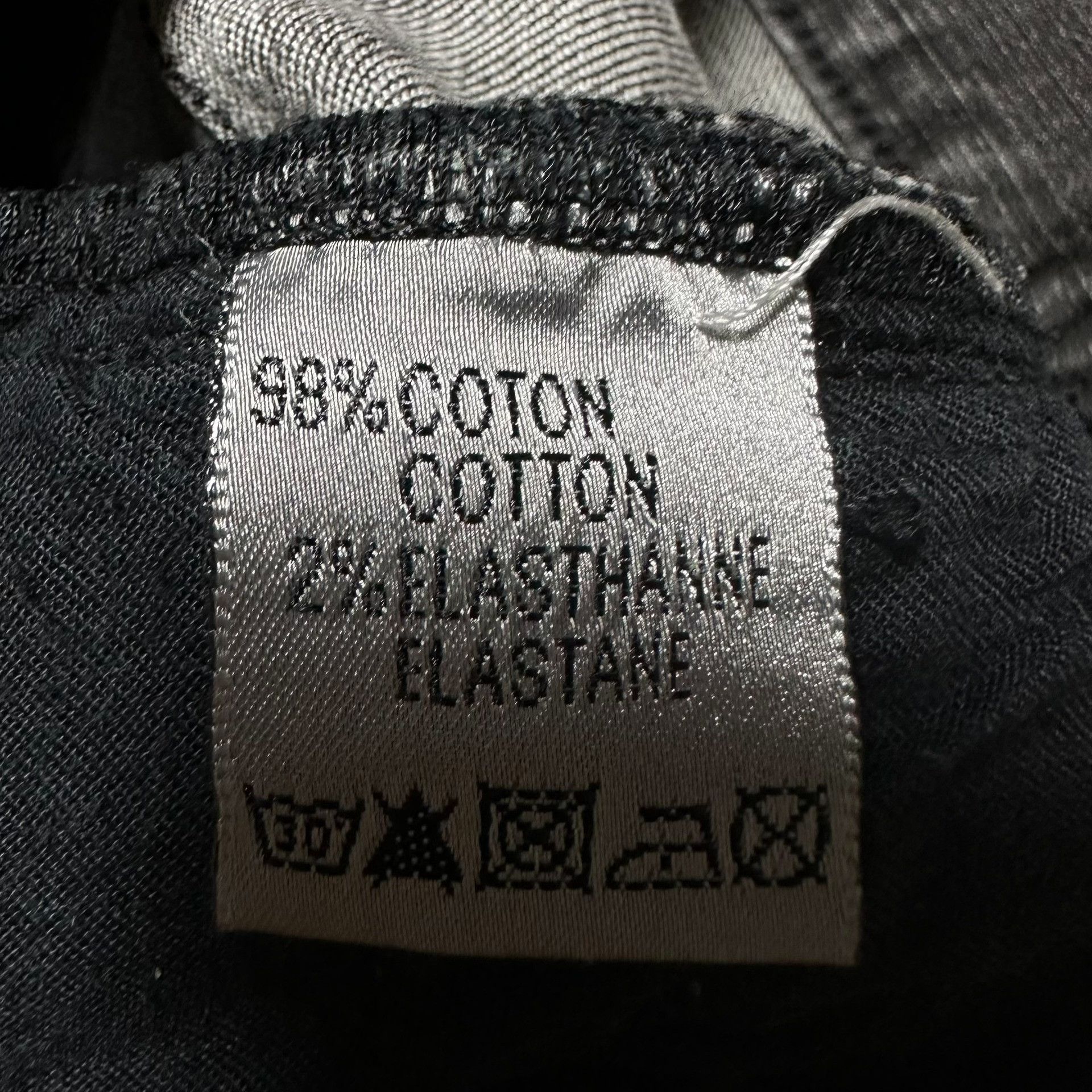 Dior Dior Homme Washed Distressed Charcoal Jeans Size US 31 - 7 Thumbnail