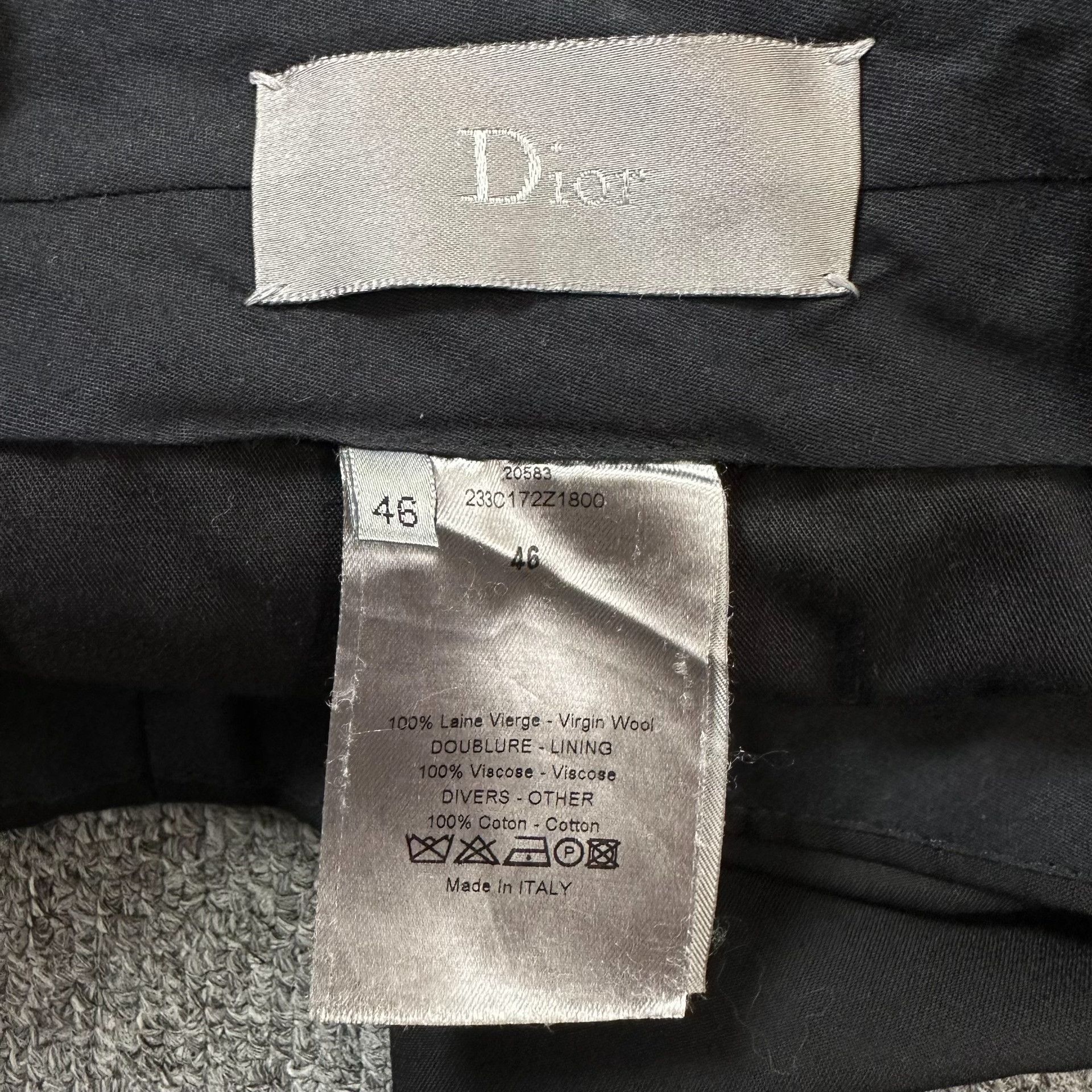 Dior Dior Side Color-Blocked Trousers Size US 30 / EU 46 - 4 Thumbnail