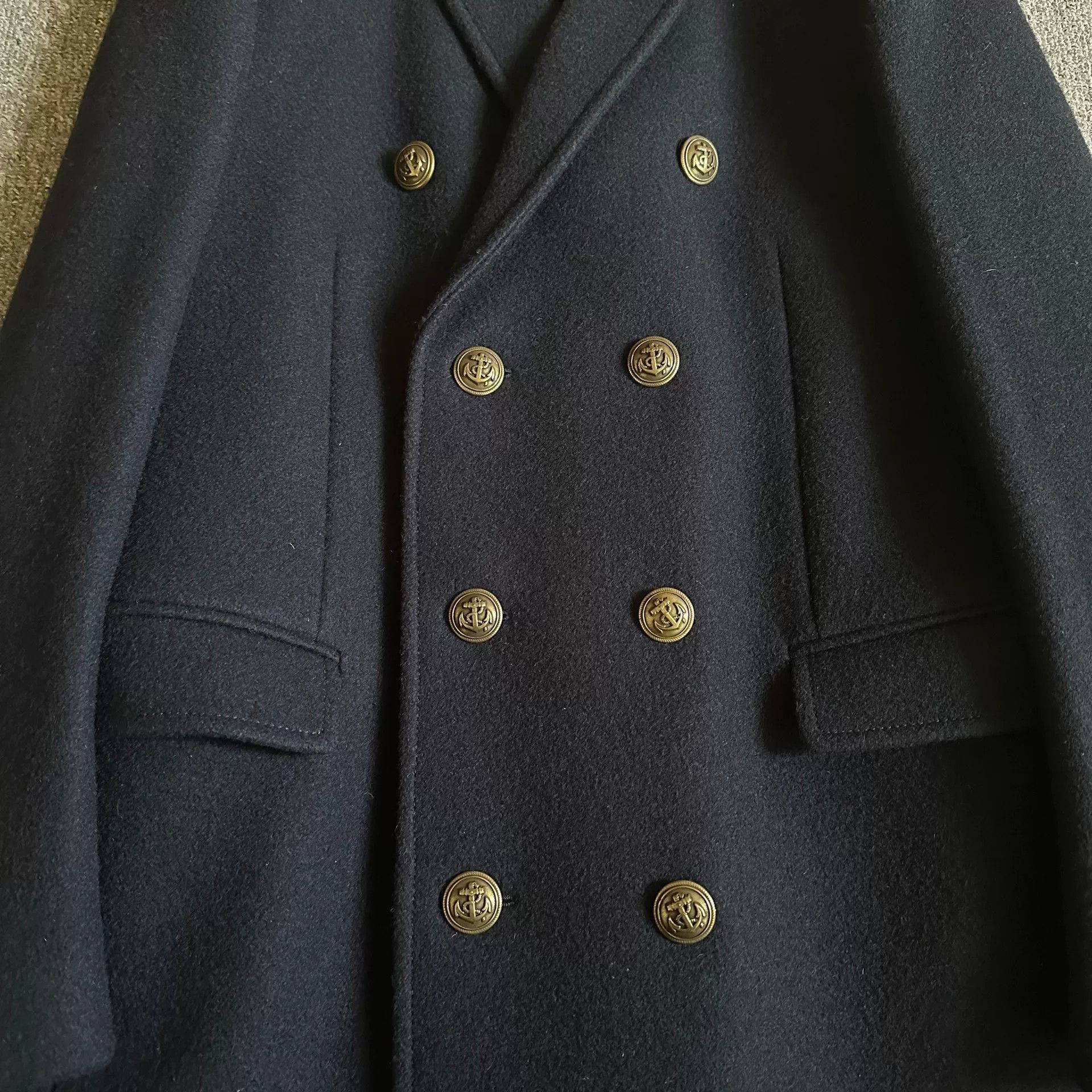 Hedi Slimane Saint Laurent 13FW Double-Breasted Coat Size US L / EU 52-54 / 3 - 4 Thumbnail