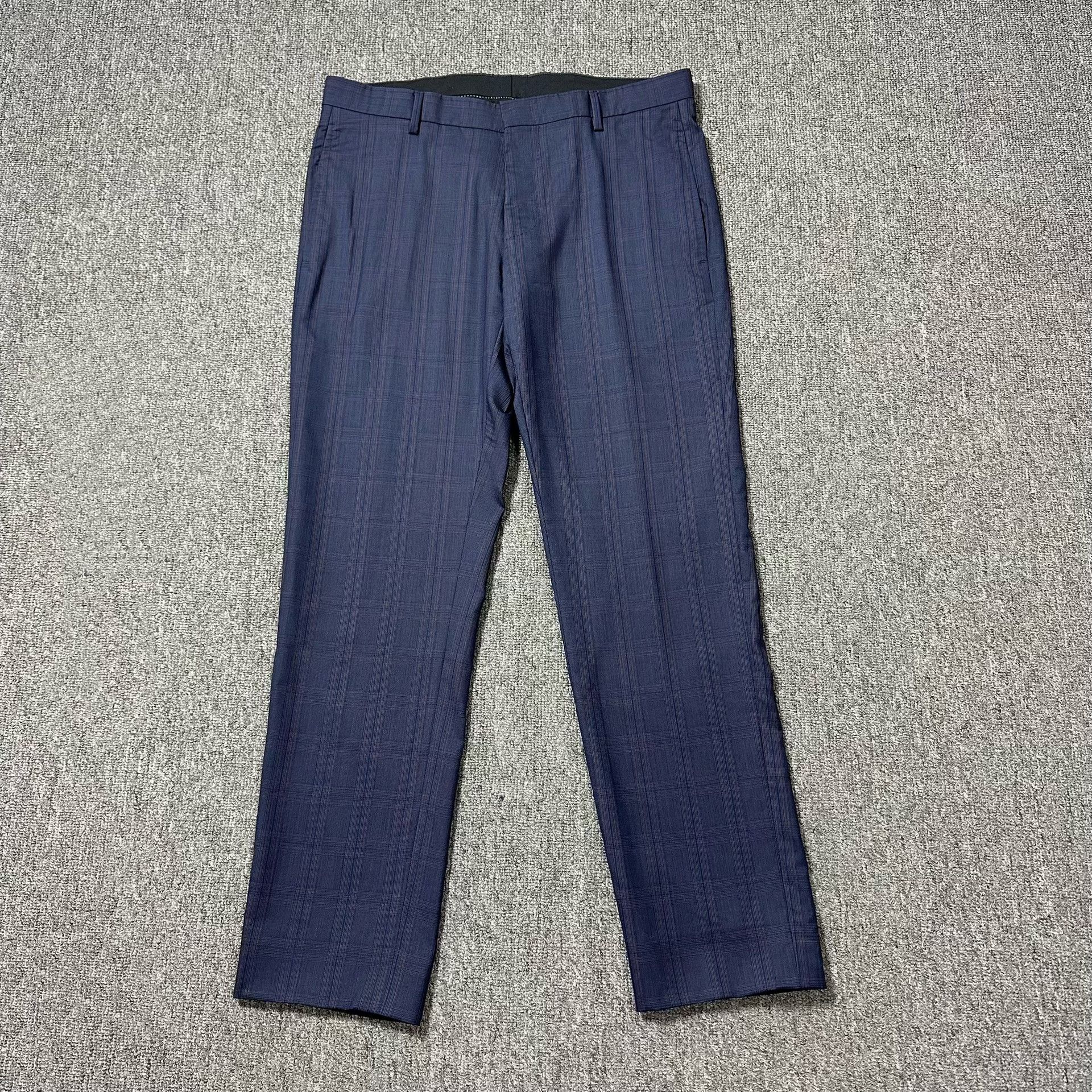 Dior Dior Checkered Midnight Blue Suit Size US S / EU 44-46 / 1 - 8 Thumbnail