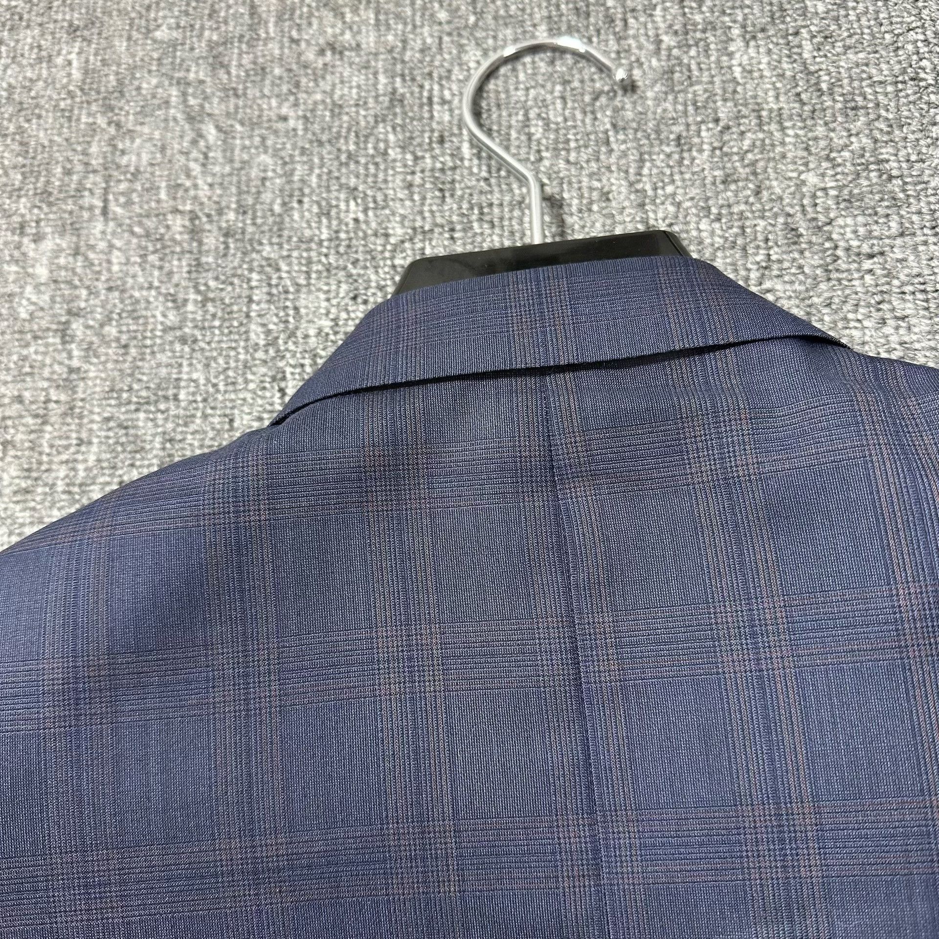 Dior Dior Checkered Midnight Blue Suit Size US S / EU 44-46 / 1 - 4 Thumbnail