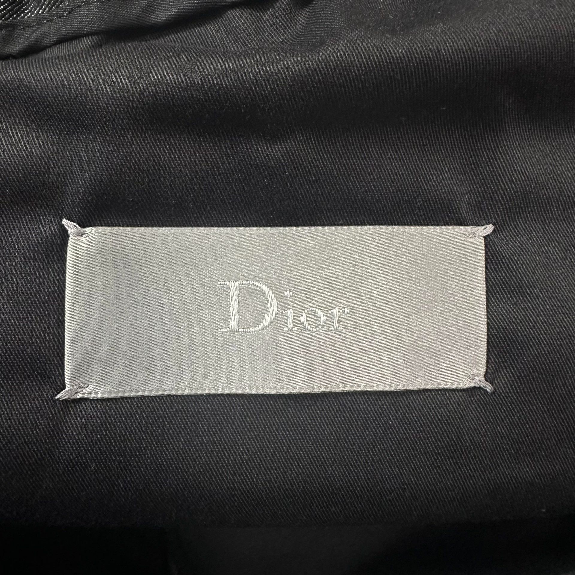 Dior Dior Gray Denim Side Zip Drawstring Pants Size US 28 / EU 44 - 6 Thumbnail