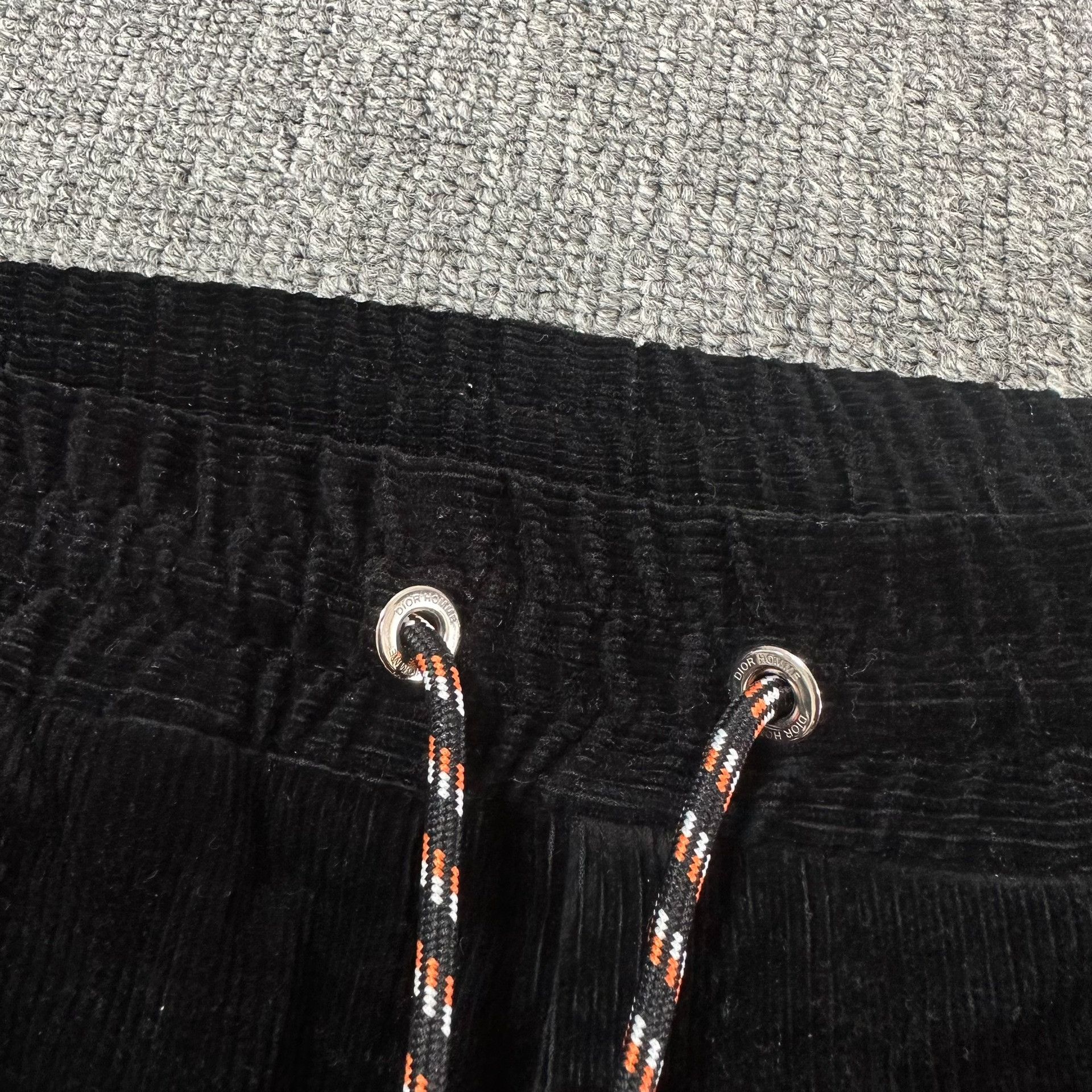 Dior Dior Black Corduroy Side Zip Sweatpants Size US 32 / EU 48 - 3 Thumbnail