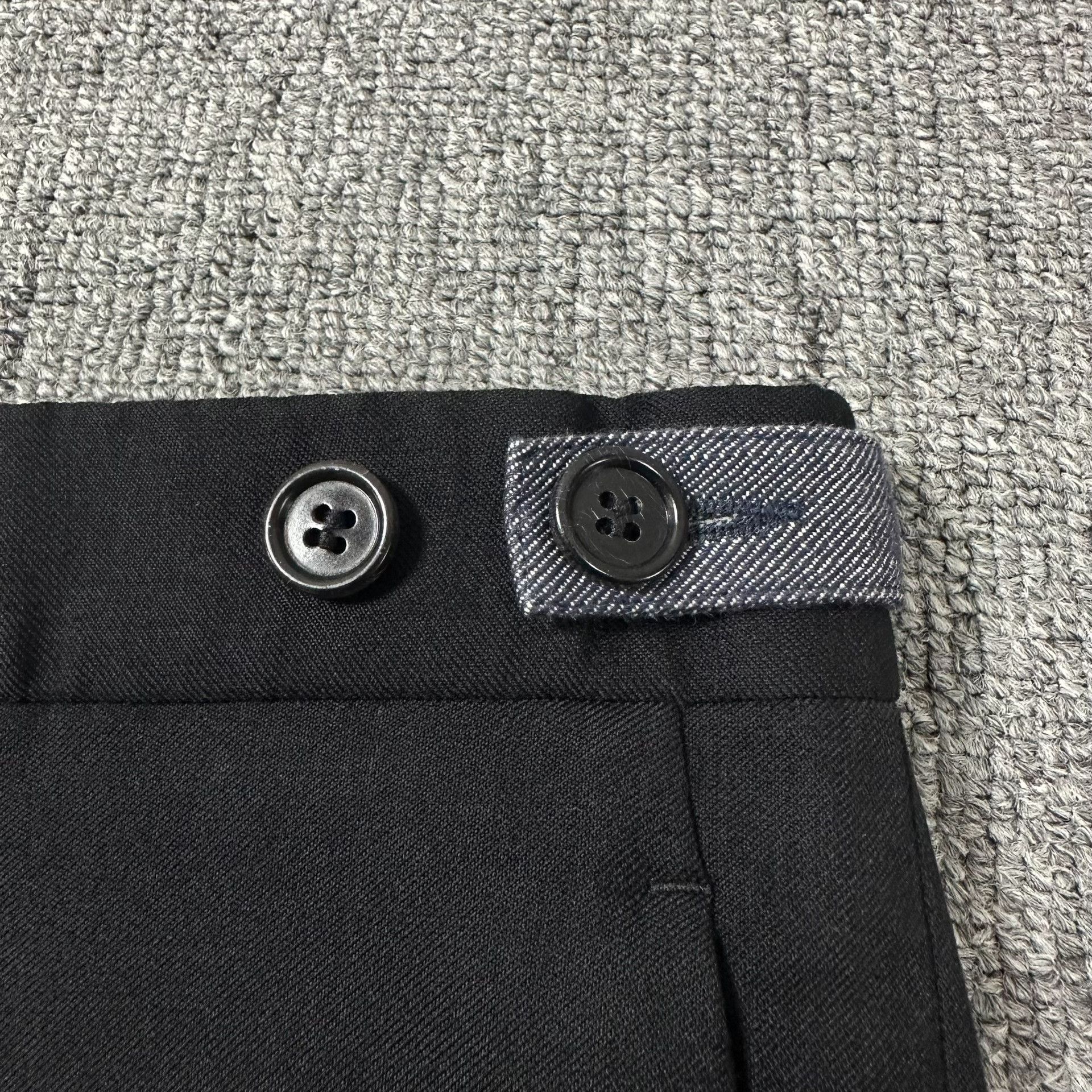 Dior Dior Homme Wool Side-Adjuster Trousers Size US 30 / EU 46 - 2 Thumbnail