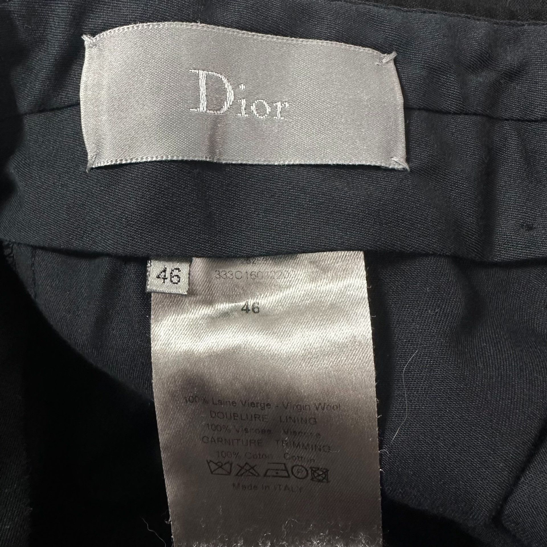 Dior Dior Homme Wool Side-Adjuster Trousers Size US 30 / EU 46 - 5 Thumbnail