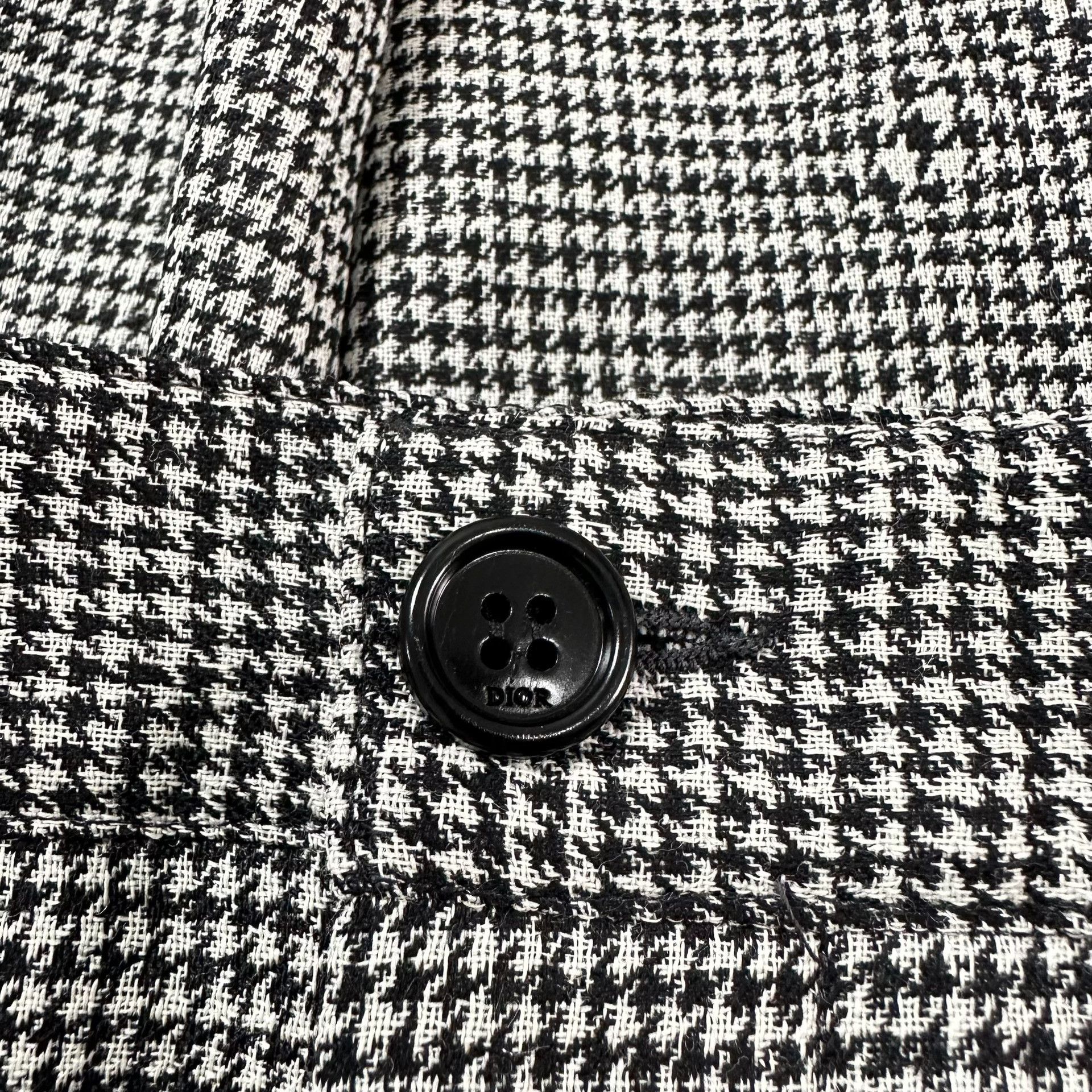 Dior Dior Man Houndstooth CD Wool Trousers Size US 30 / EU 46 - 3 Thumbnail