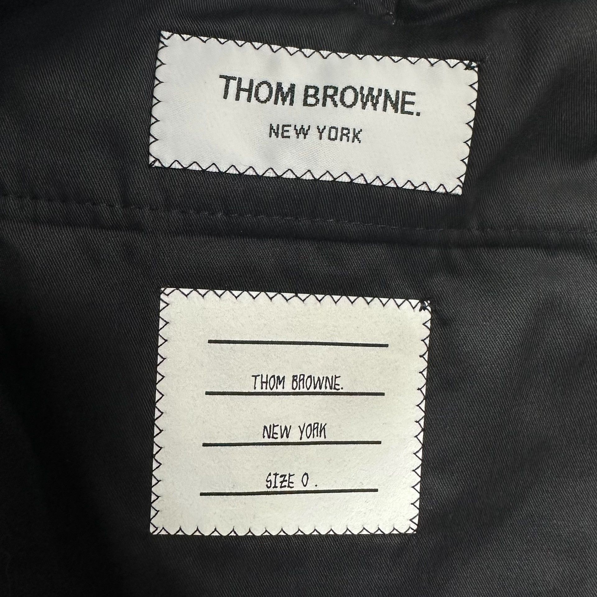 Thom Browne Thom Browne Gray Four Stripes Wool Trousers Size US 26 / EU 42 - 6 Thumbnail