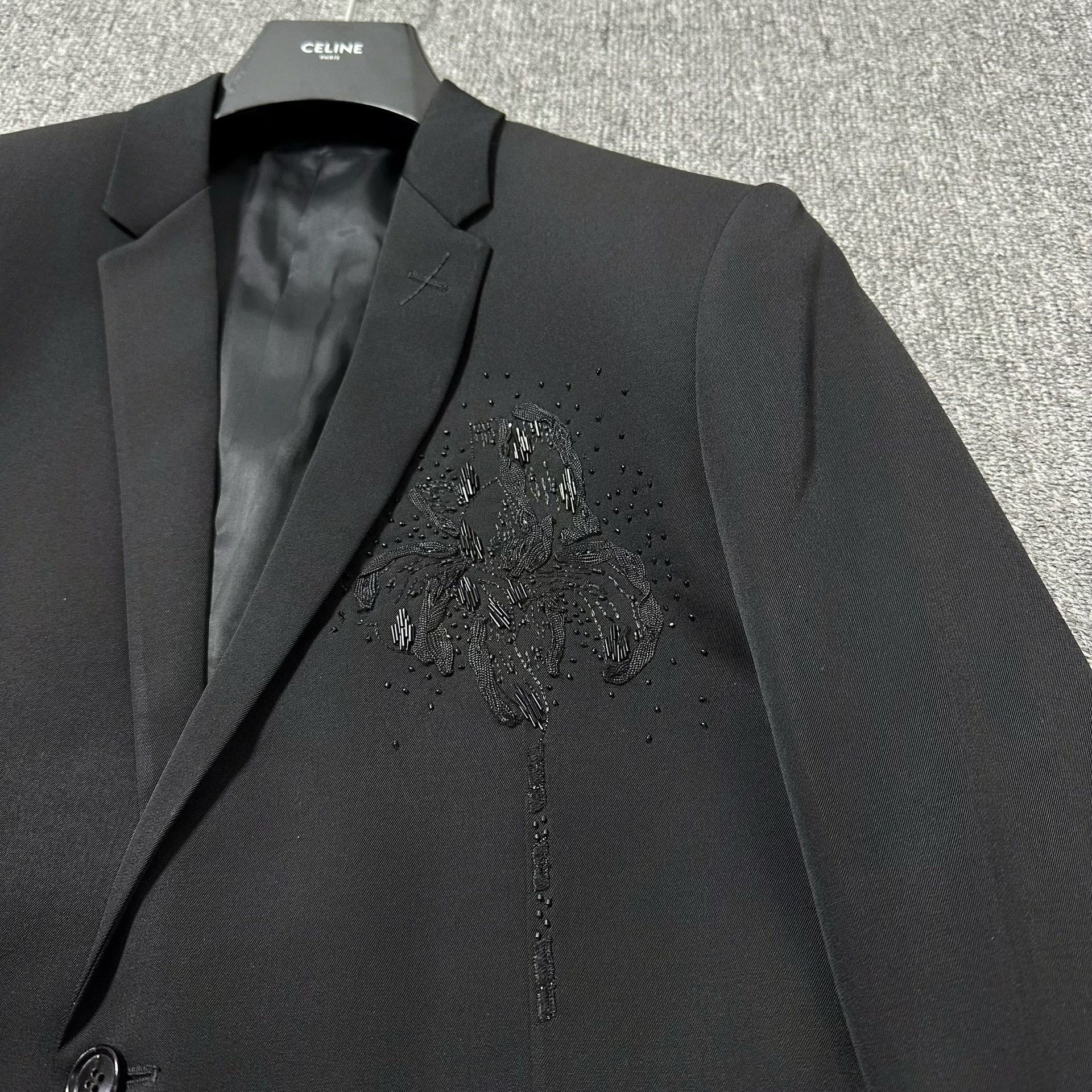 Dior Dior Homme 18ss Sequin Embroidered Jacket Size US M / EU 48-50 / 2 - 2 Thumbnail