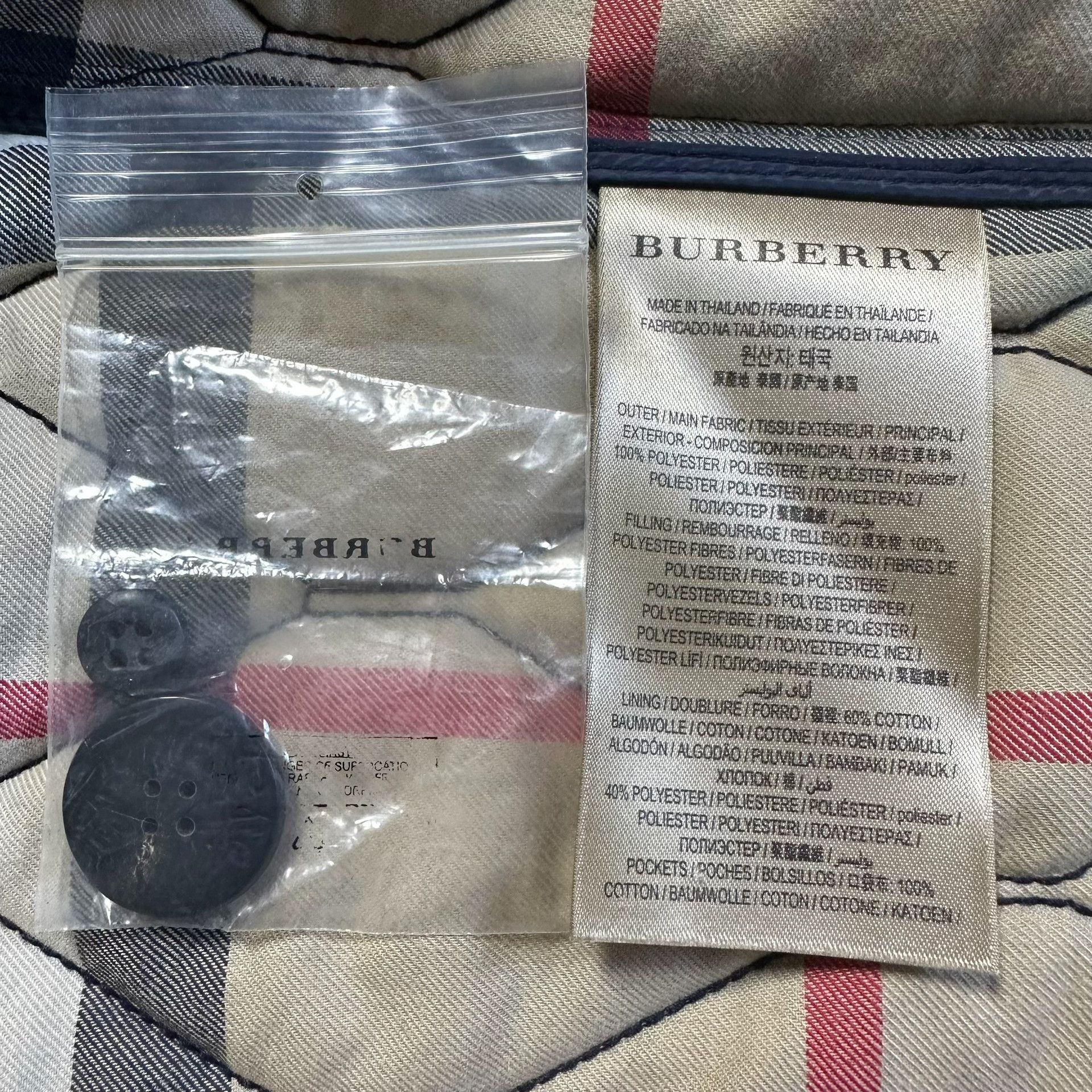 Burberry Burberry Quilted Leather Panel Padded Jacket Size US M / EU 48-50 / 2 - 7 Thumbnail