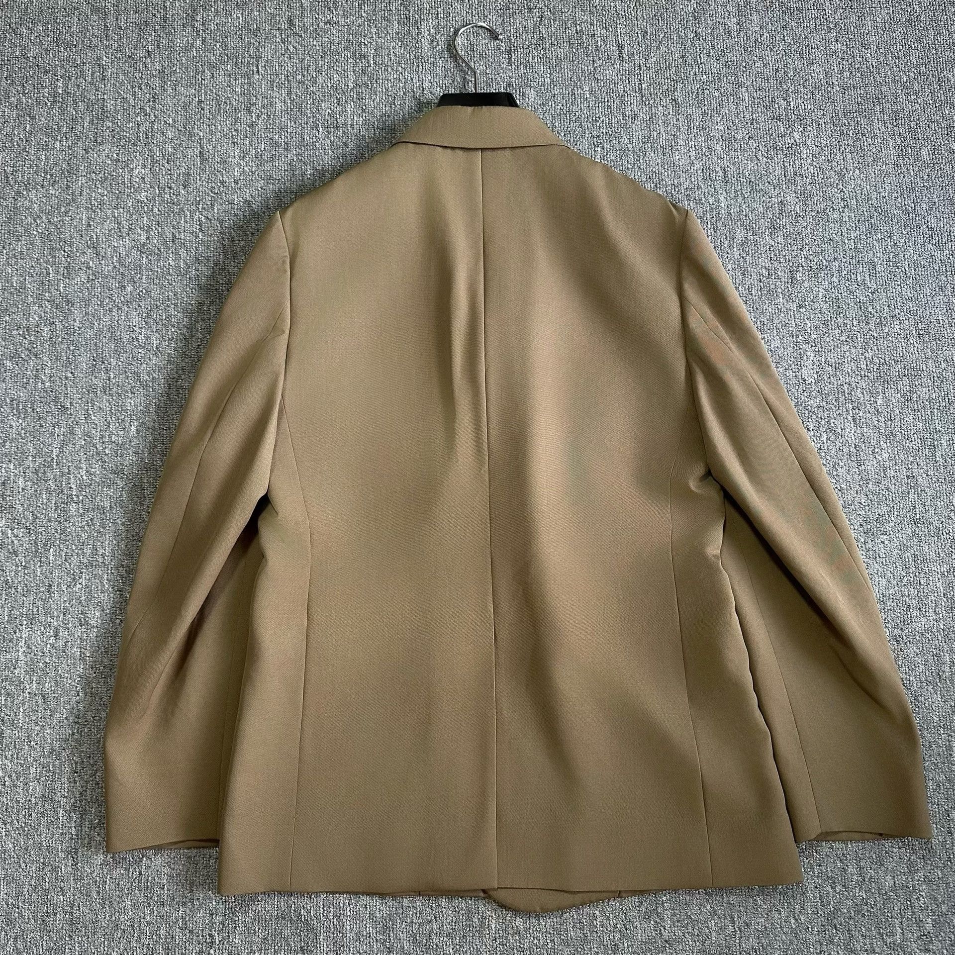 Dior Dior Brown Peak Lapel Double-Breasted Wool Blazer Size US L / EU 52-54 / 3 - 4 Thumbnail