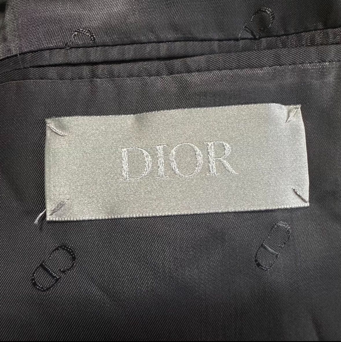 Dior Dior Brown Peak Lapel Double-Breasted Wool Blazer Size US L / EU 52-54 / 3 - 5 Thumbnail