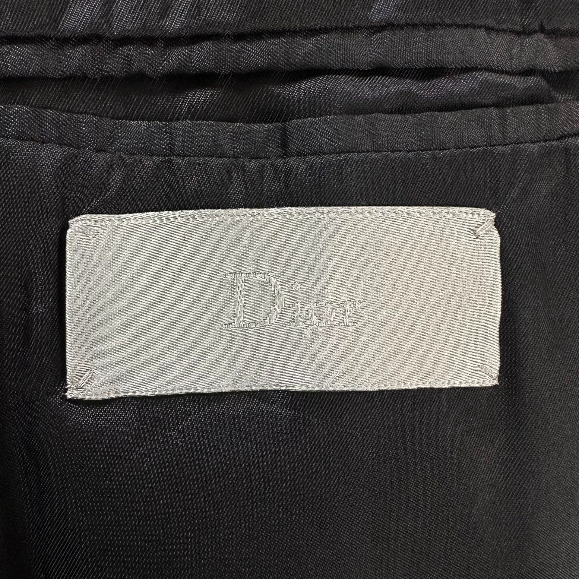 Kris Van Assche Dior Homme 18ss Wheat Logo Wool Blazer Size US M / EU 48-50 / 2 - 4 Thumbnail