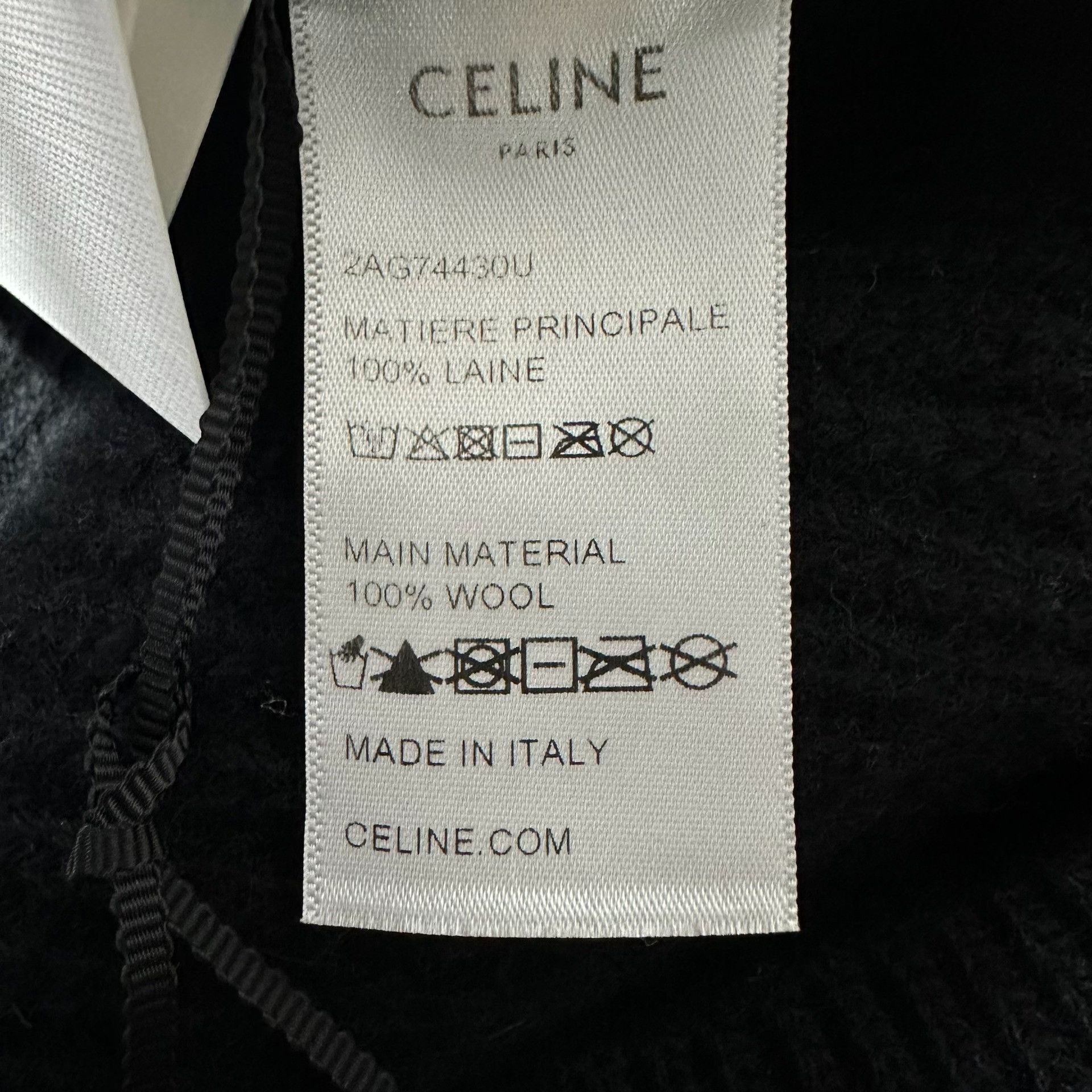 Celine Celine Letter Chain Hoodie Sweatshirt Size XL / US 12-14 / IT 48-50 - 7 Thumbnail