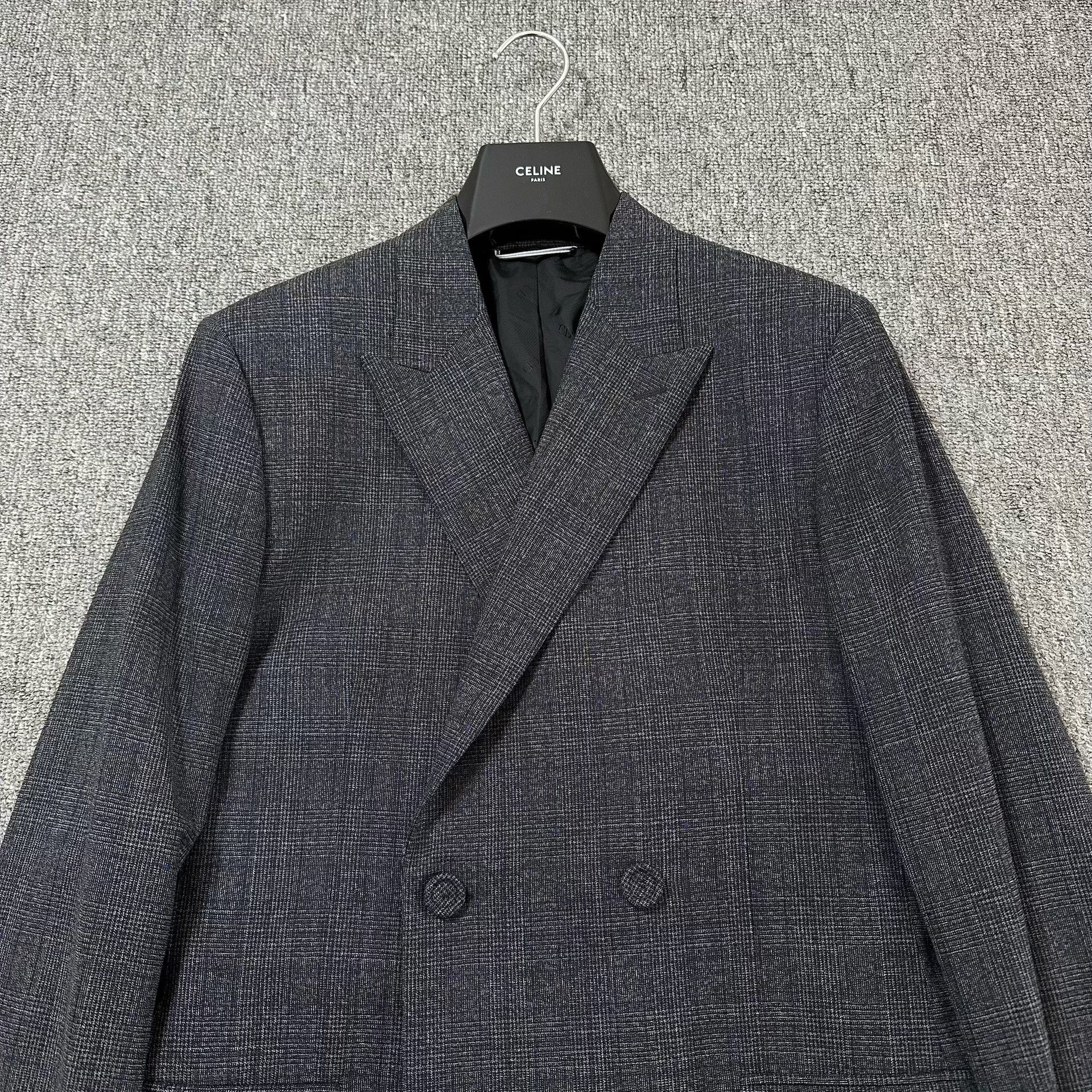 Dior Dior Man Wool Check Peak Lapel Suit Size US M / EU 48-50 / 2 - 3 Thumbnail