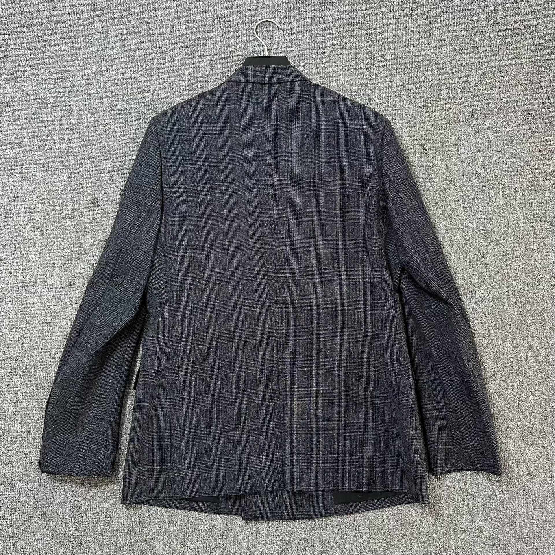 Dior Dior Man Wool Check Peak Lapel Suit Size US M / EU 48-50 / 2 - 4 Thumbnail