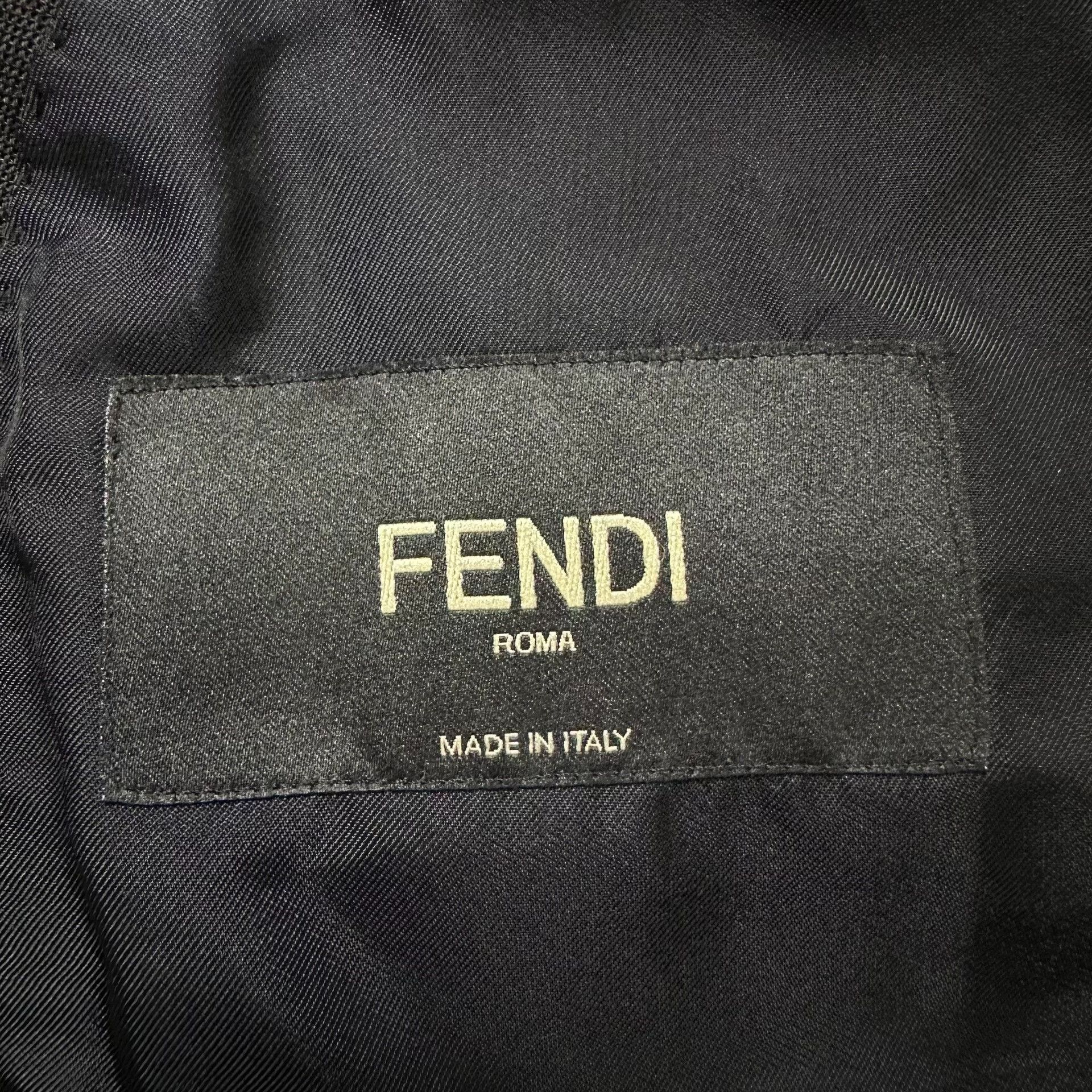 Fendi Fendi FF Logo Arm Stripe Blazer Size US L / EU 52-54 / 3 - 4 Thumbnail