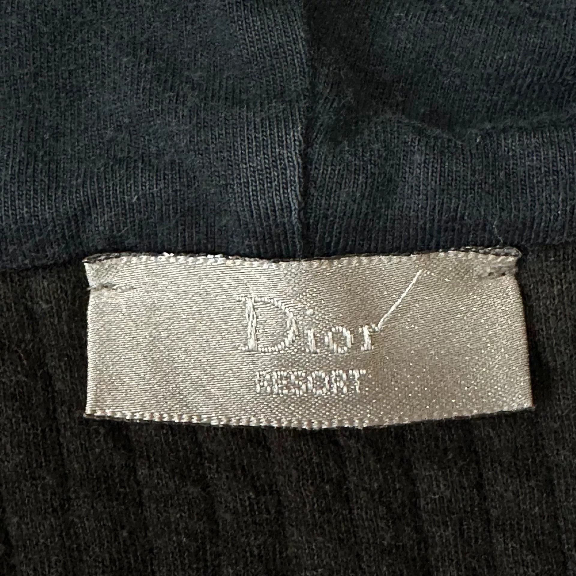 Dior Dior Black Wool Zip Hooded Jacket Size US M / EU 48-50 / 2 - 7 Thumbnail