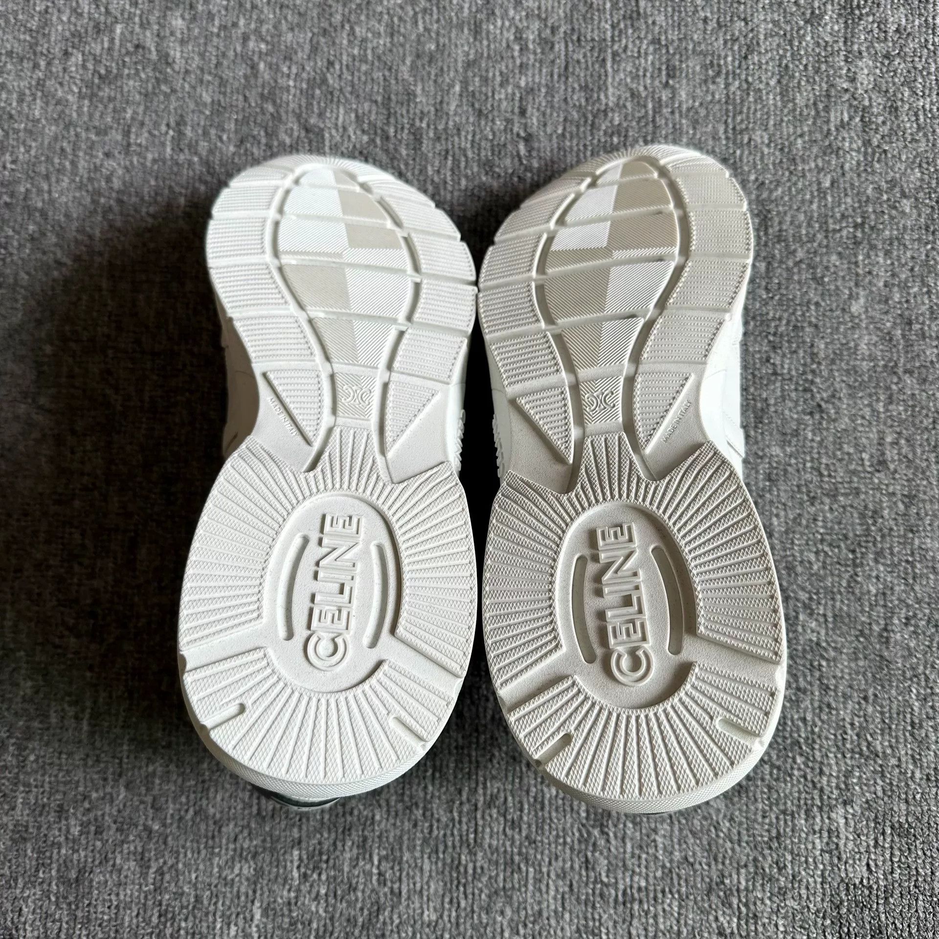 Celine Celine Triomphe C White Casual Sneakers Size US 8 / EU 41 - 4 Thumbnail