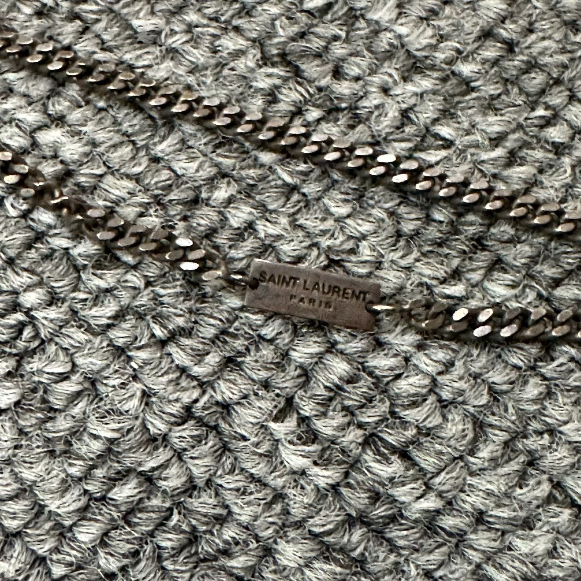 Saint Laurent Paris Saint Laurent 16SS 925 Silver Music Note Necklace Size ONE SIZE - 3 Thumbnail
