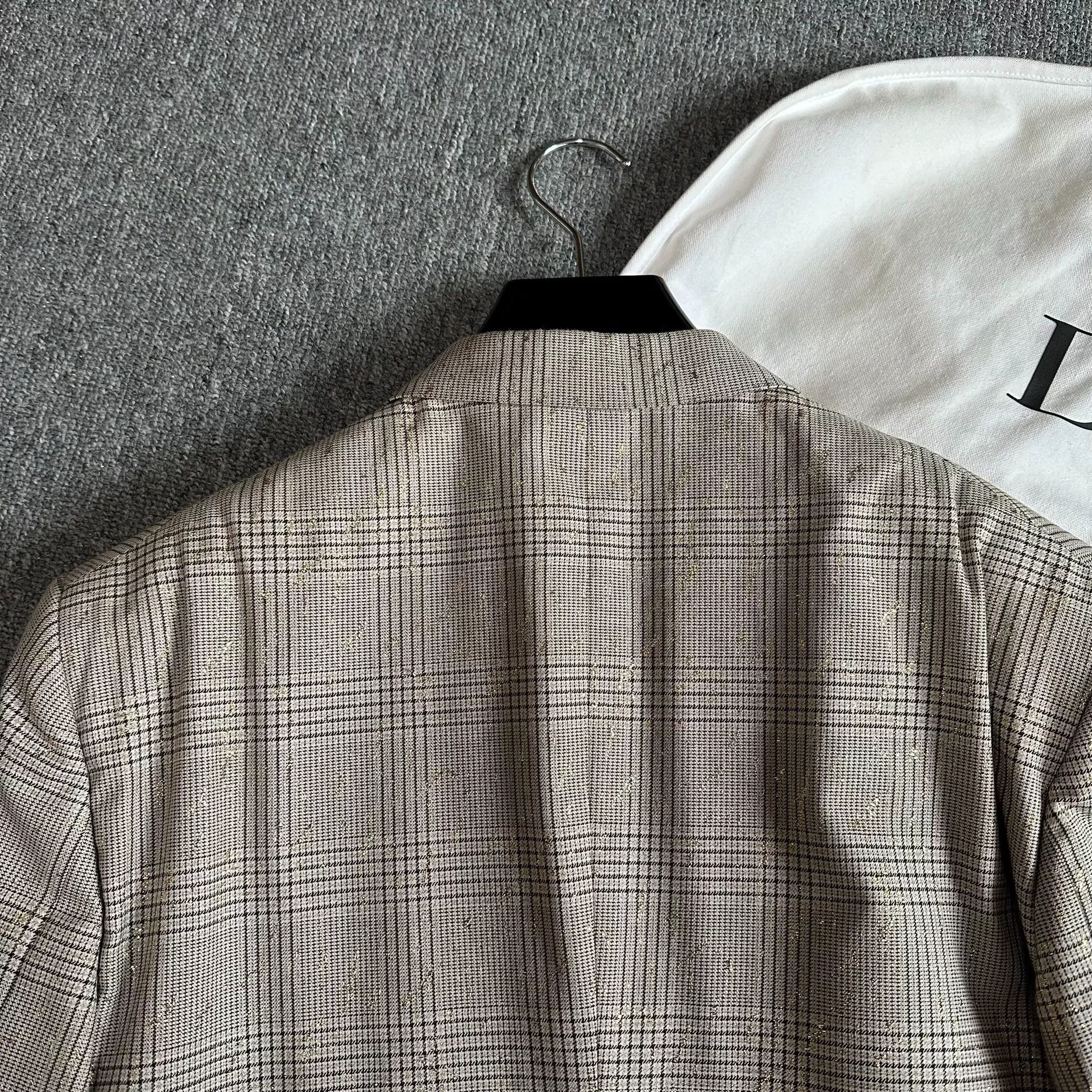 Berluti Berlut Peak Lapel Gold Thread Suit Jacket Size US L / EU 52-54 / 3 - 6 Thumbnail