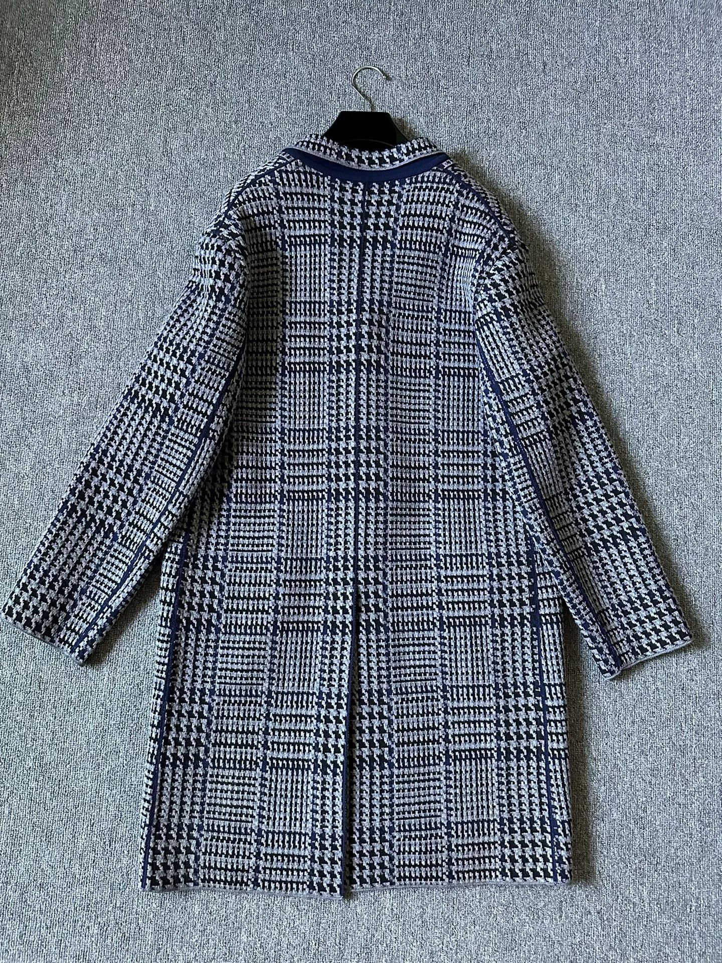 Dior Dior Homme 15FW Houndstooth Woven Coat Size US M / EU 48-50 / 2 - 5 Thumbnail