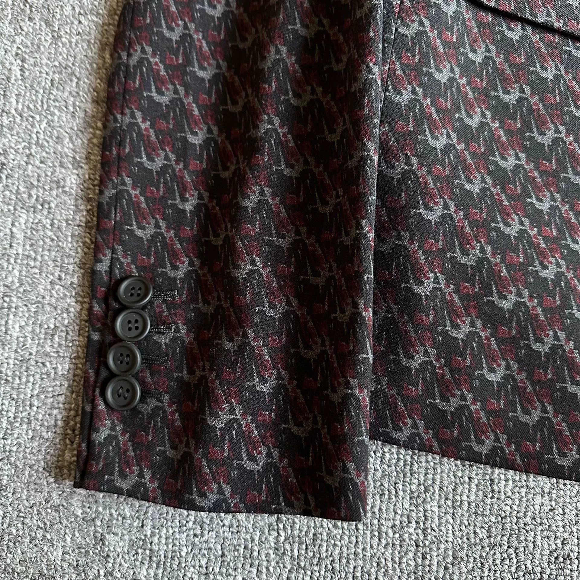 Dior Dior Houndstooth Print Blazer Size US M / EU 48-50 / 2 - 2 Thumbnail