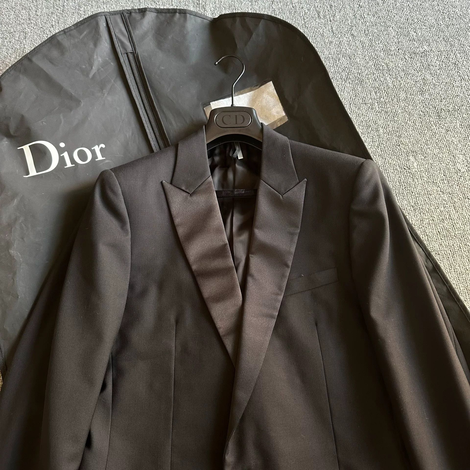 Dior Dior Silk Peak Lapel Smoking Suit Set Size US M / EU 48-50 / 2 - 2 Thumbnail