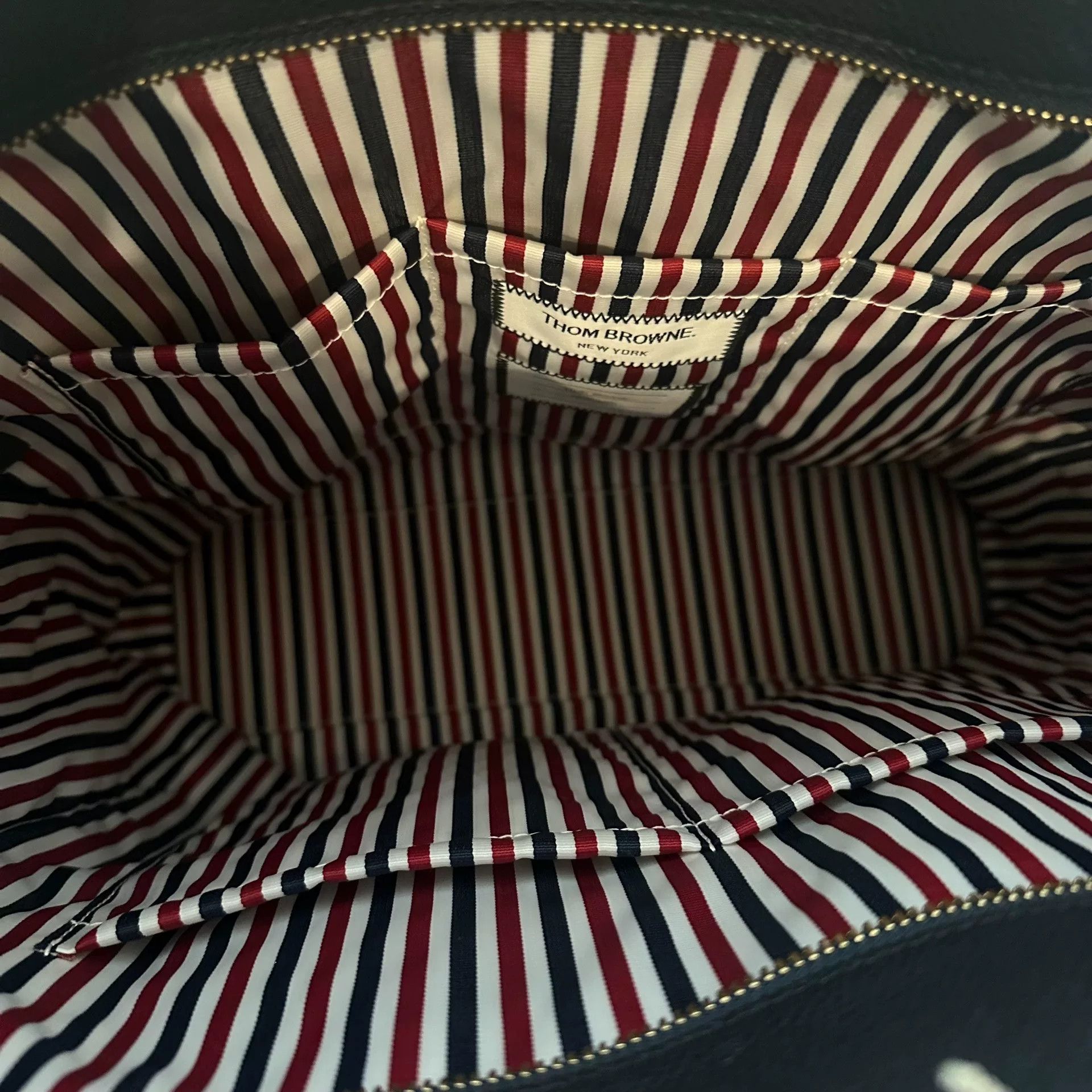 Thom Browne Thom Browne Four Stripe Commuter Briefcase Size ONE SIZE - 5 Thumbnail