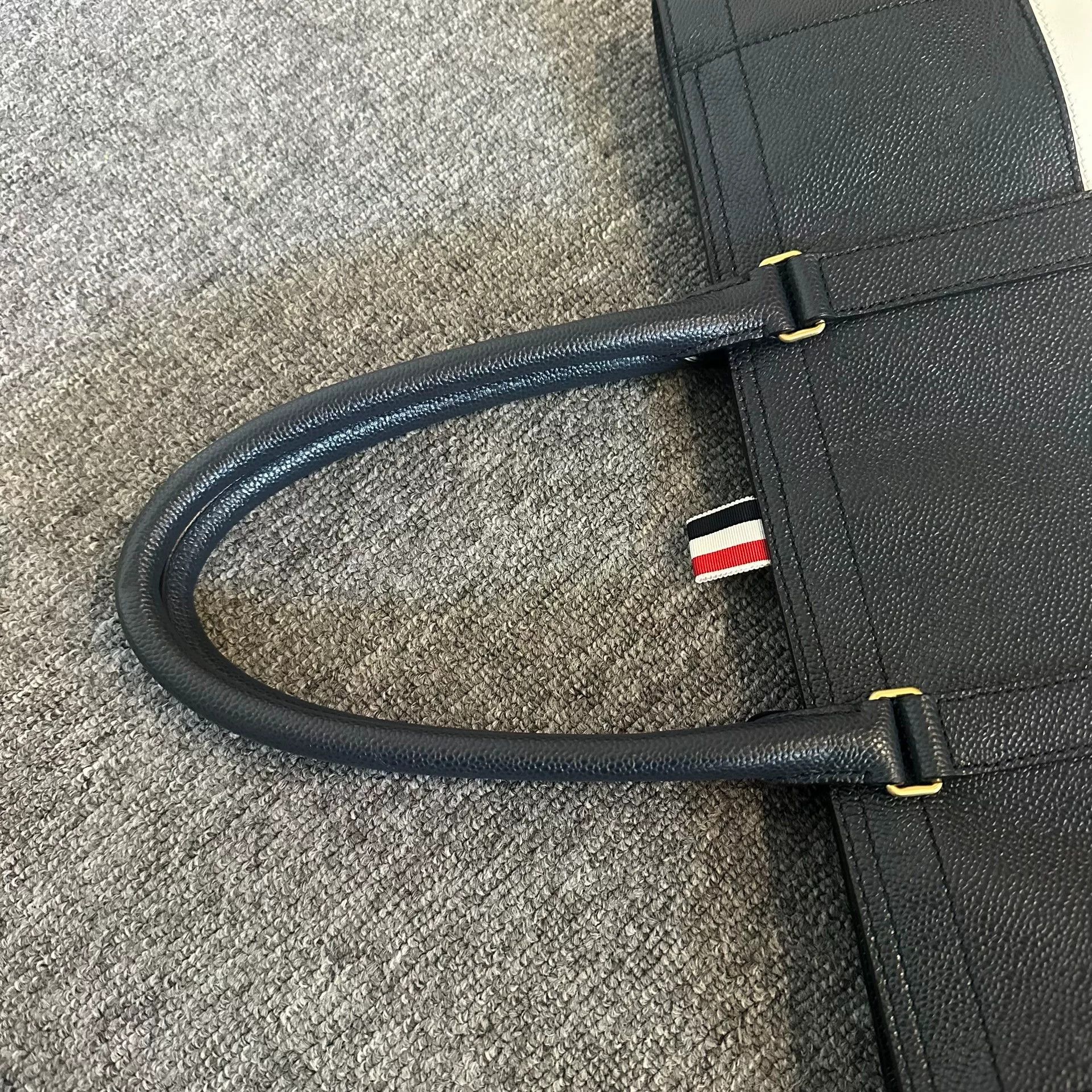 Thom Browne Thom Browne Four Stripe Commuter Briefcase Size ONE SIZE - 8 Thumbnail