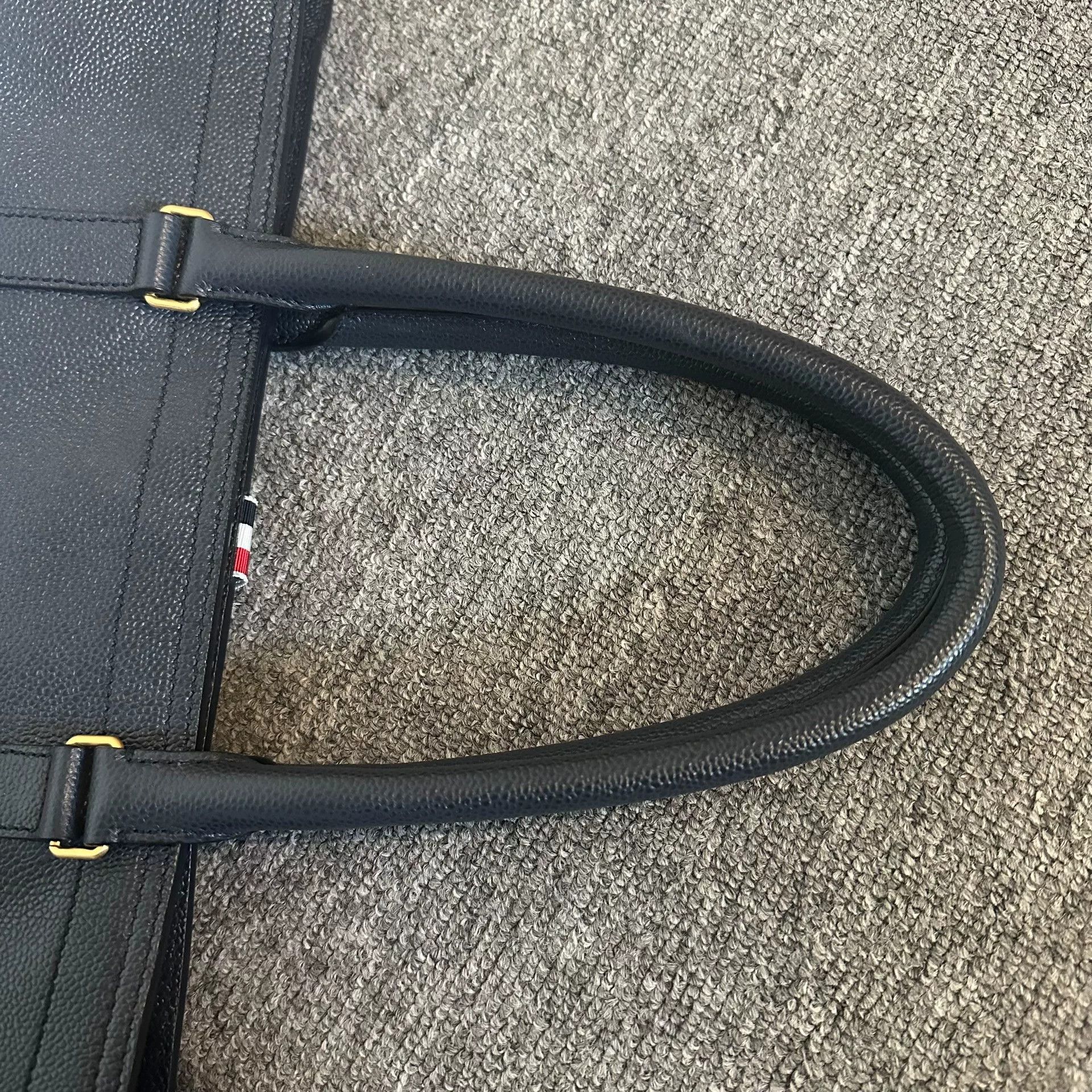 Thom Browne Thom Browne Four Stripe Commuter Briefcase Size ONE SIZE - 7 Thumbnail