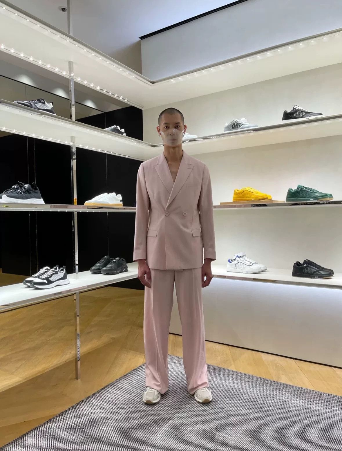 Dior Dior 22SS Pink Wool Suit Set Size US M / EU 48-50 / 2 - 7 Thumbnail