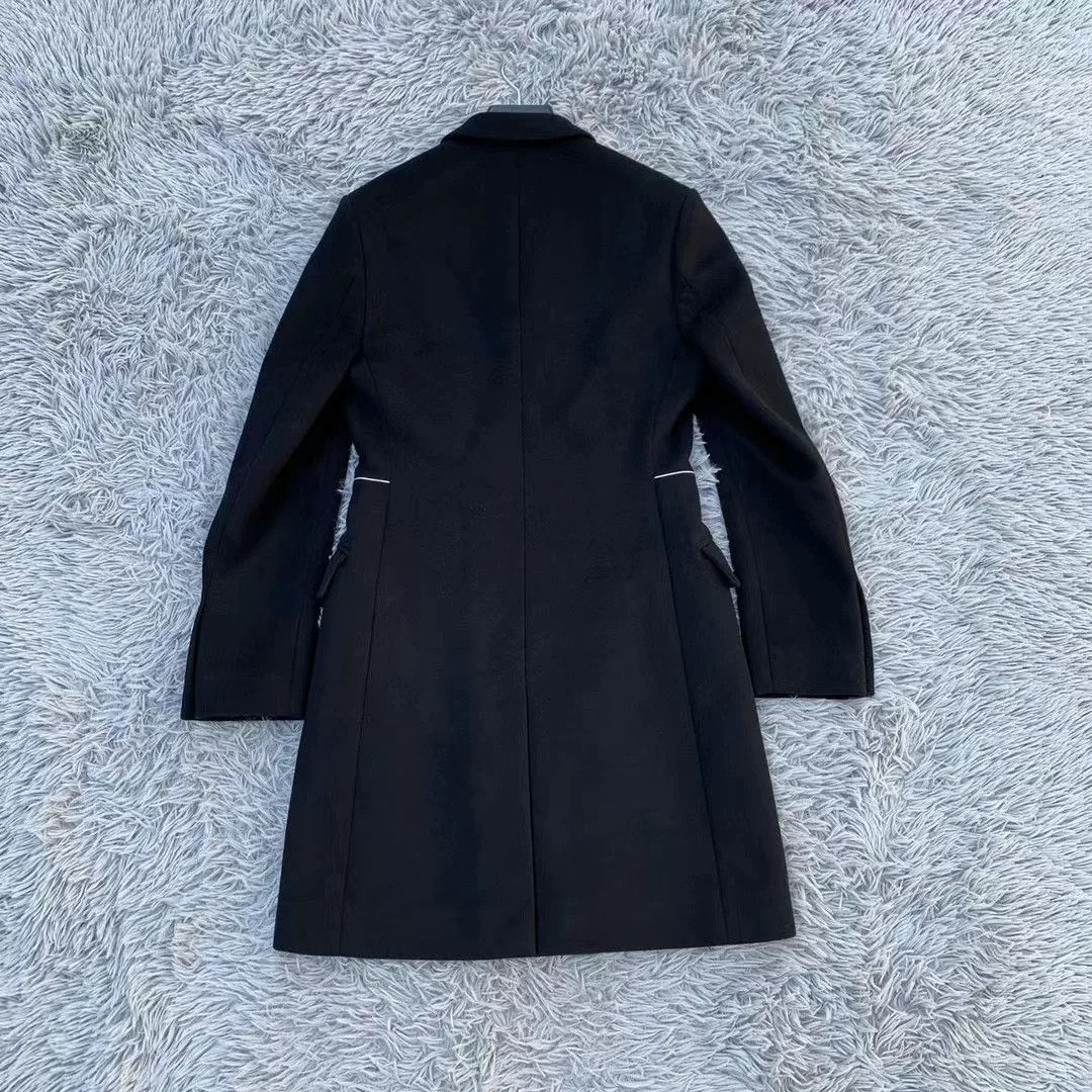 Dior Dior Homme 18FW Runway Naruto Embroidery Wool Coat Size US S / EU 44-46 / 1 - 3 Thumbnail