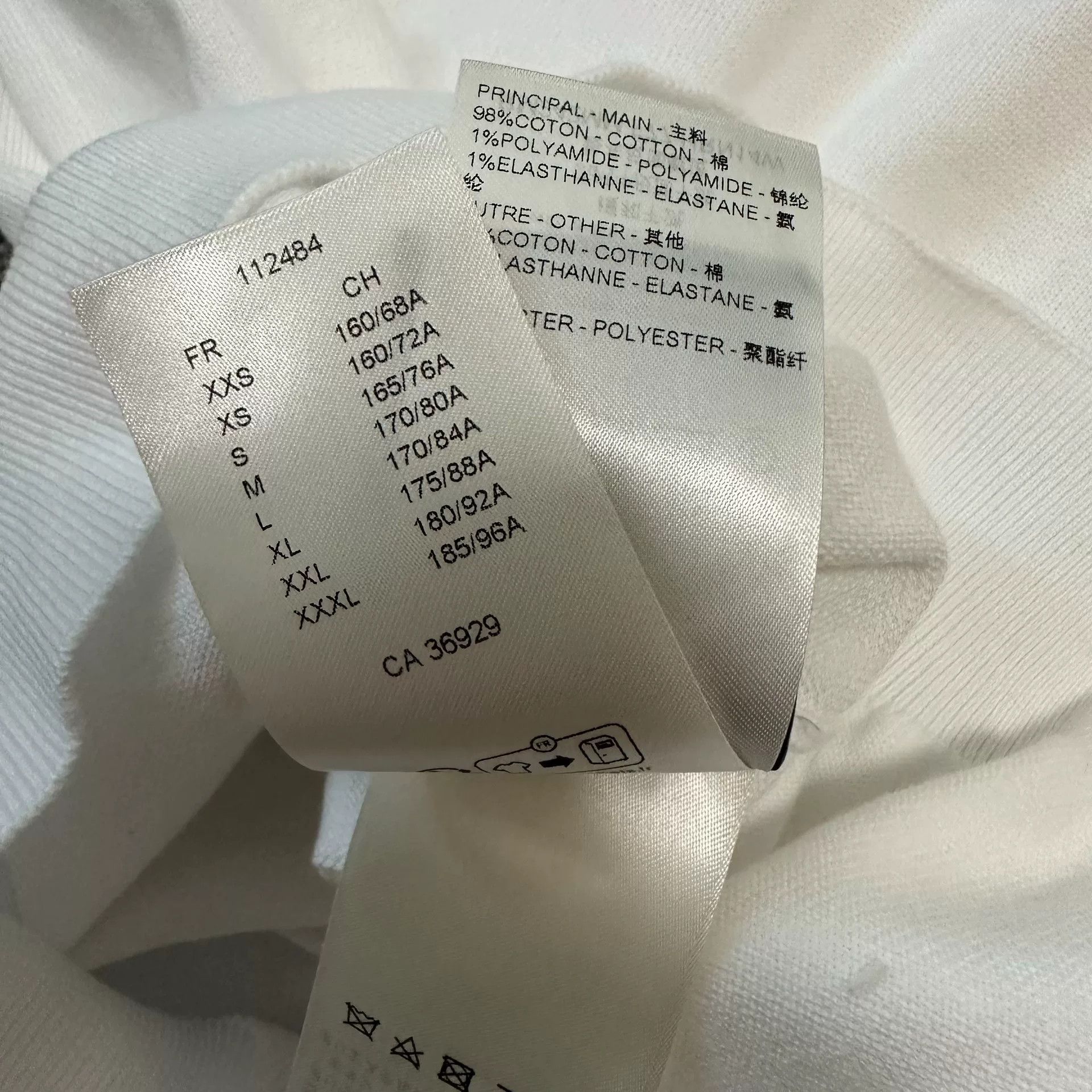 Louis Vuitton Louis Vuitton 24SS White Pharrell Pearl Polo Size US M / EU 48-50 / 2 - 7 Thumbnail