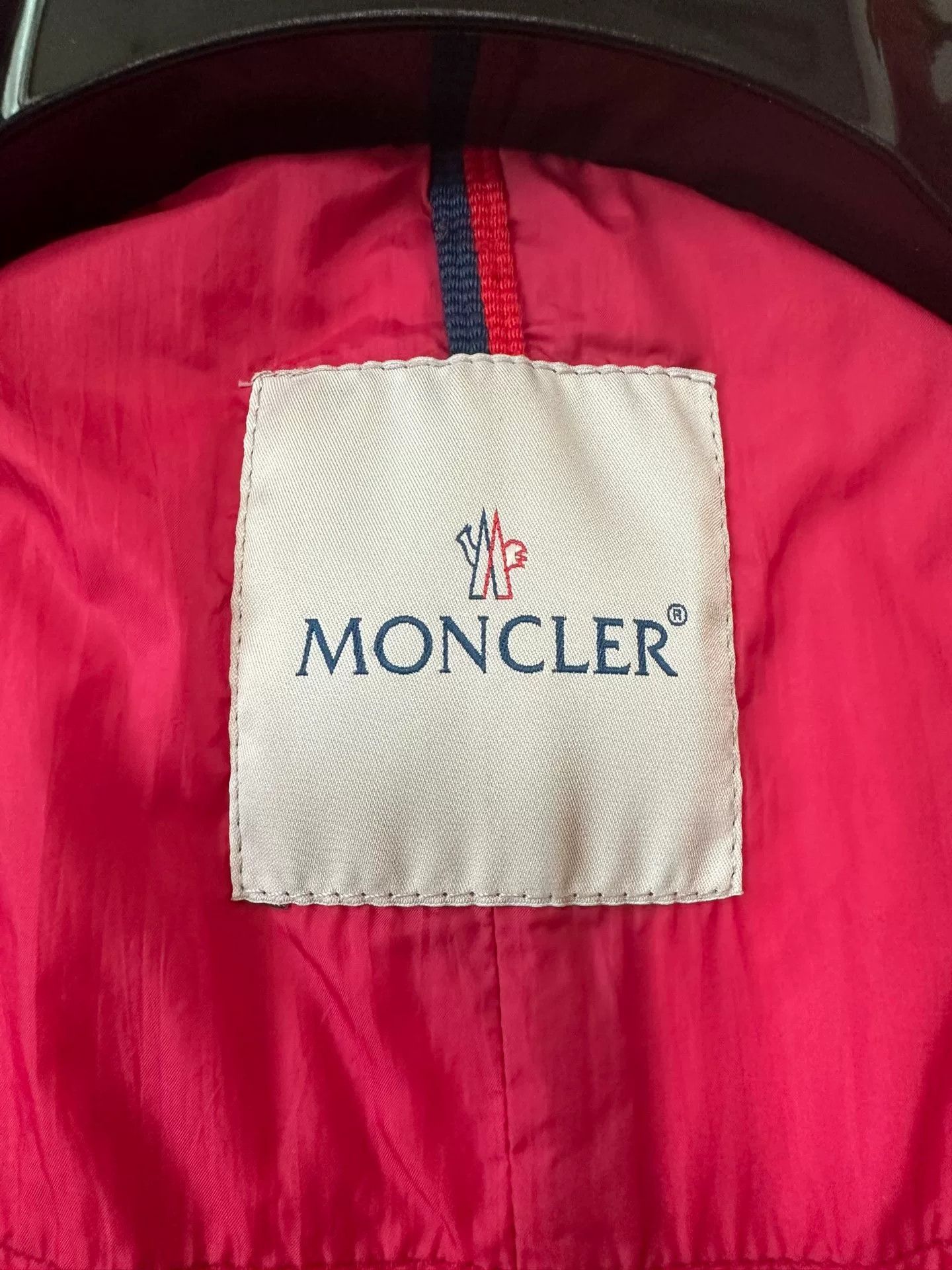 Moncler Moncler Red Zip Jacket Size S / US 4 / IT 40 - 4 Thumbnail