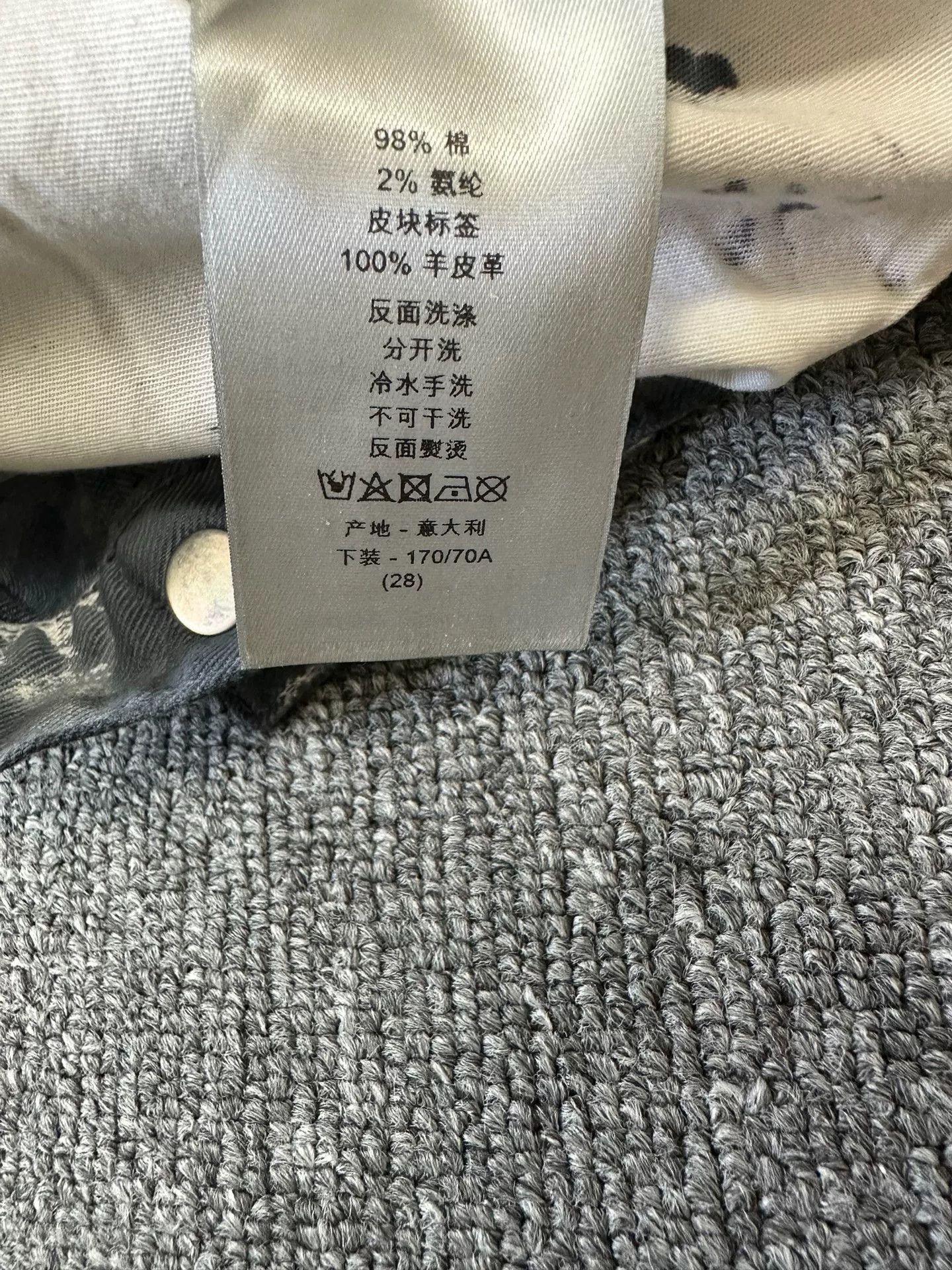 Dior Dior Homme Paint Splatter Jeans Size US 28 / EU 44 - 7 Thumbnail