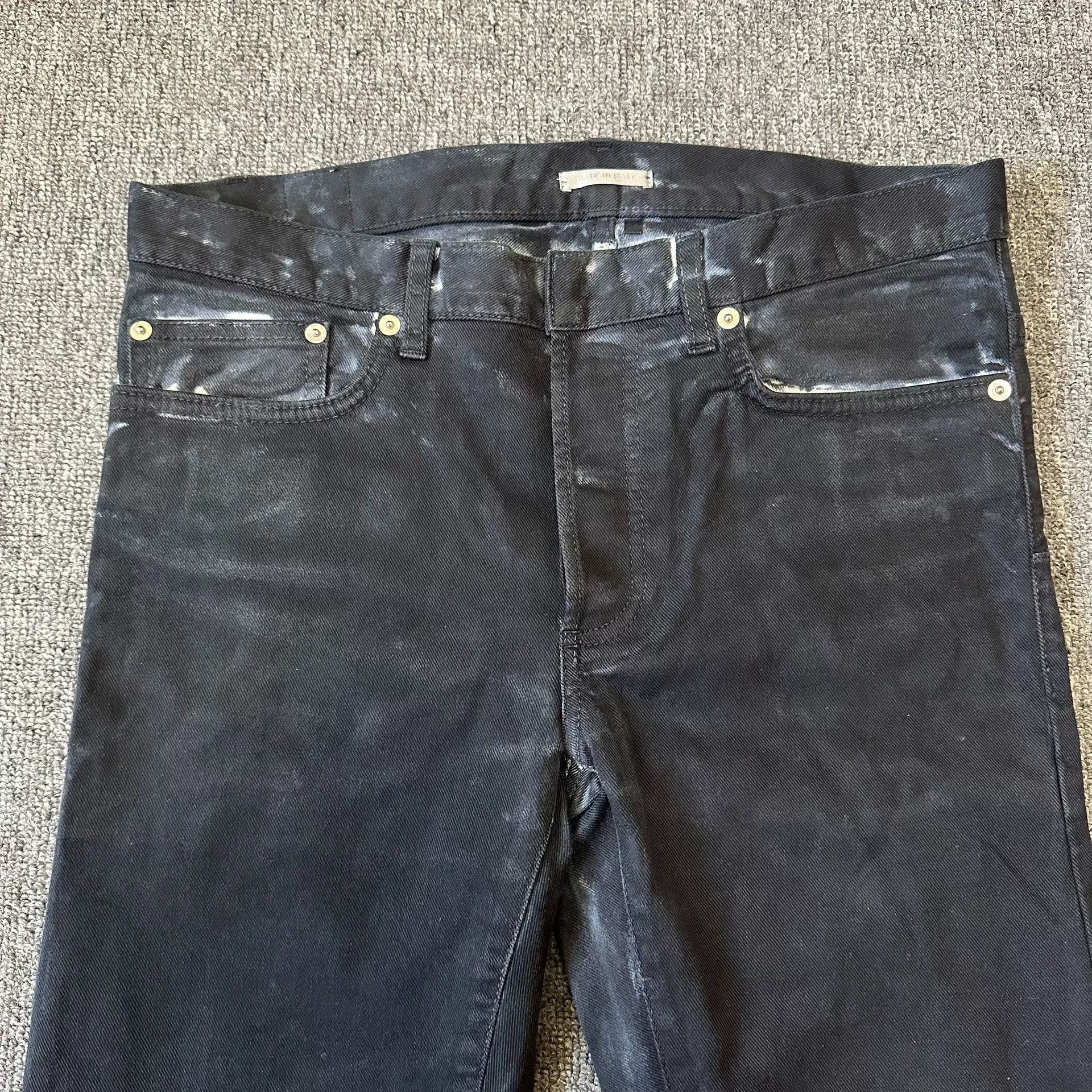 Dior Dior Homme Paint Splatter Jeans Size US 28 / EU 44 - 2 Thumbnail