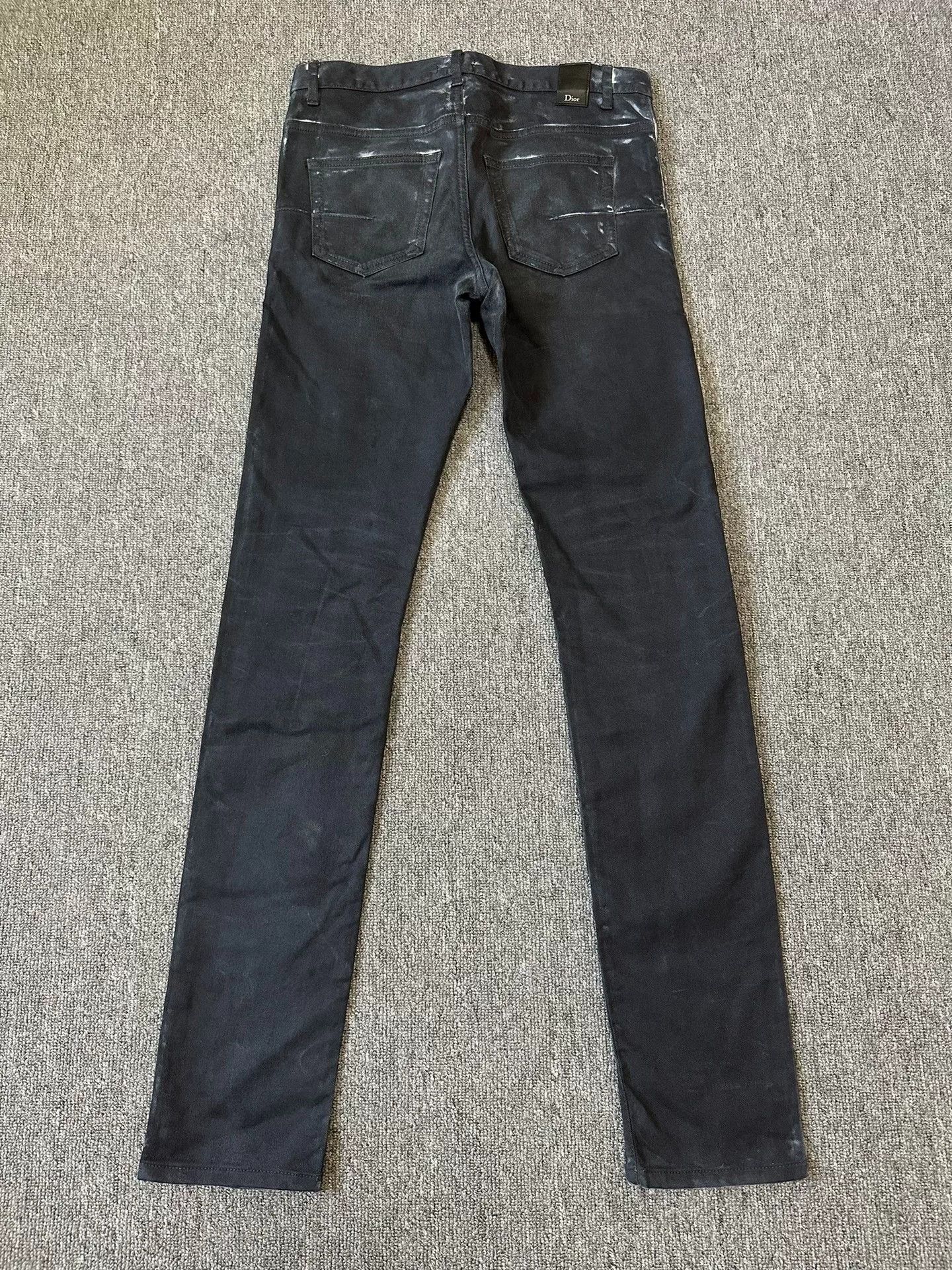 Dior Dior Homme Paint Splatter Jeans Size US 28 / EU 44 - 3 Thumbnail