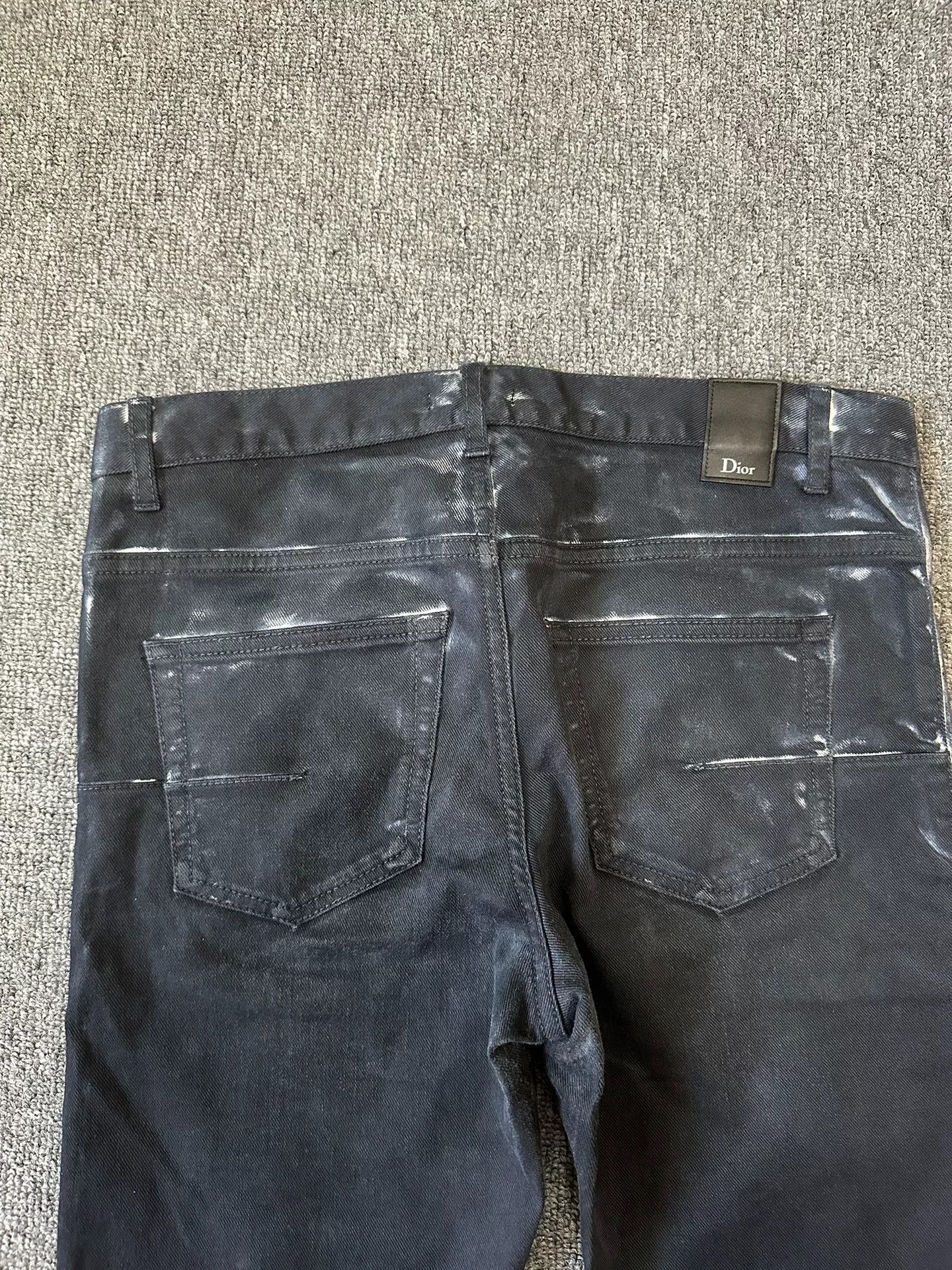 Dior Dior Homme Paint Splatter Jeans Size US 28 / EU 44 - 4 Thumbnail