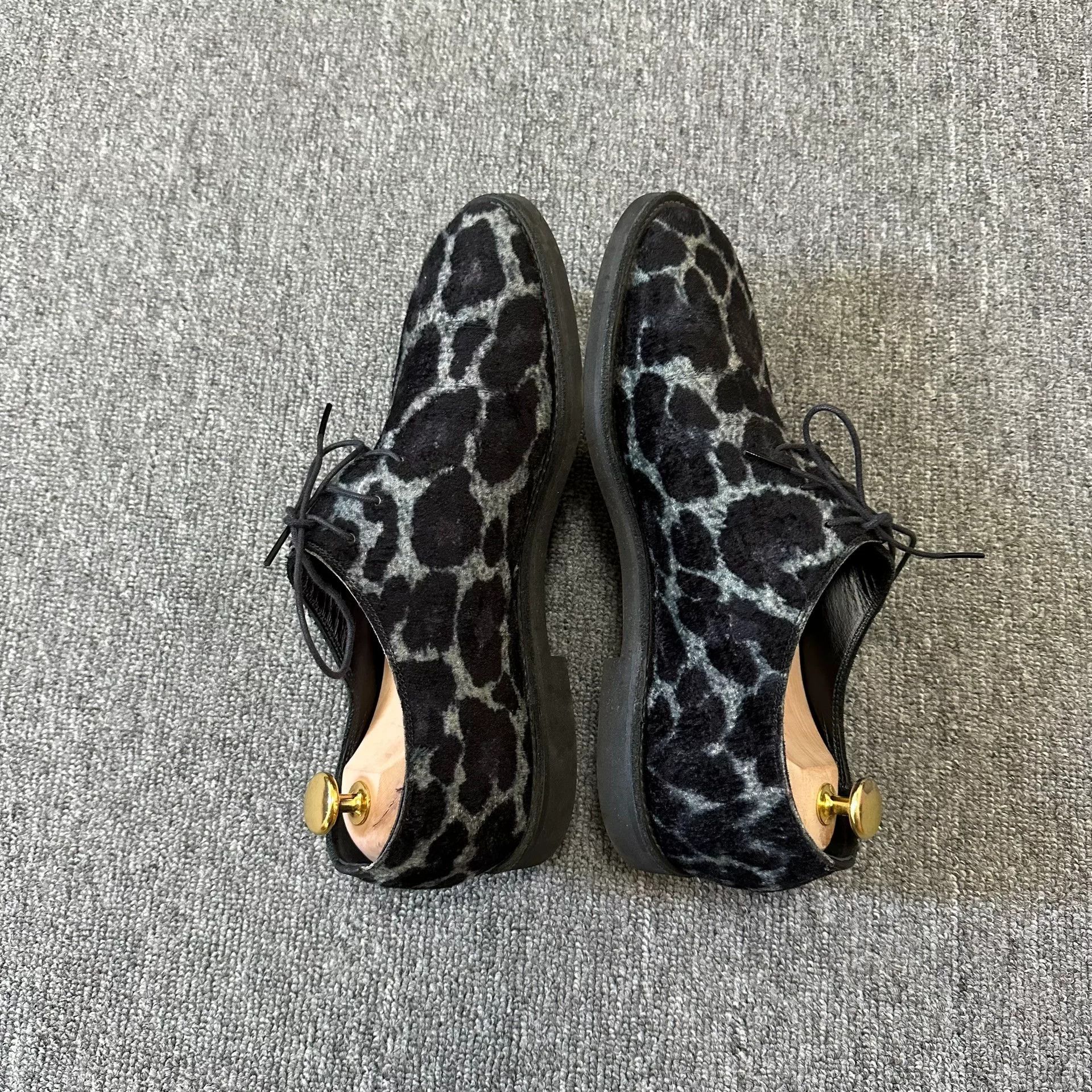 Yohji Yamamoto Yohji Yamamoto 19ss Leopard Suede Shoes Size US 8 / EU 41 - 4 Thumbnail