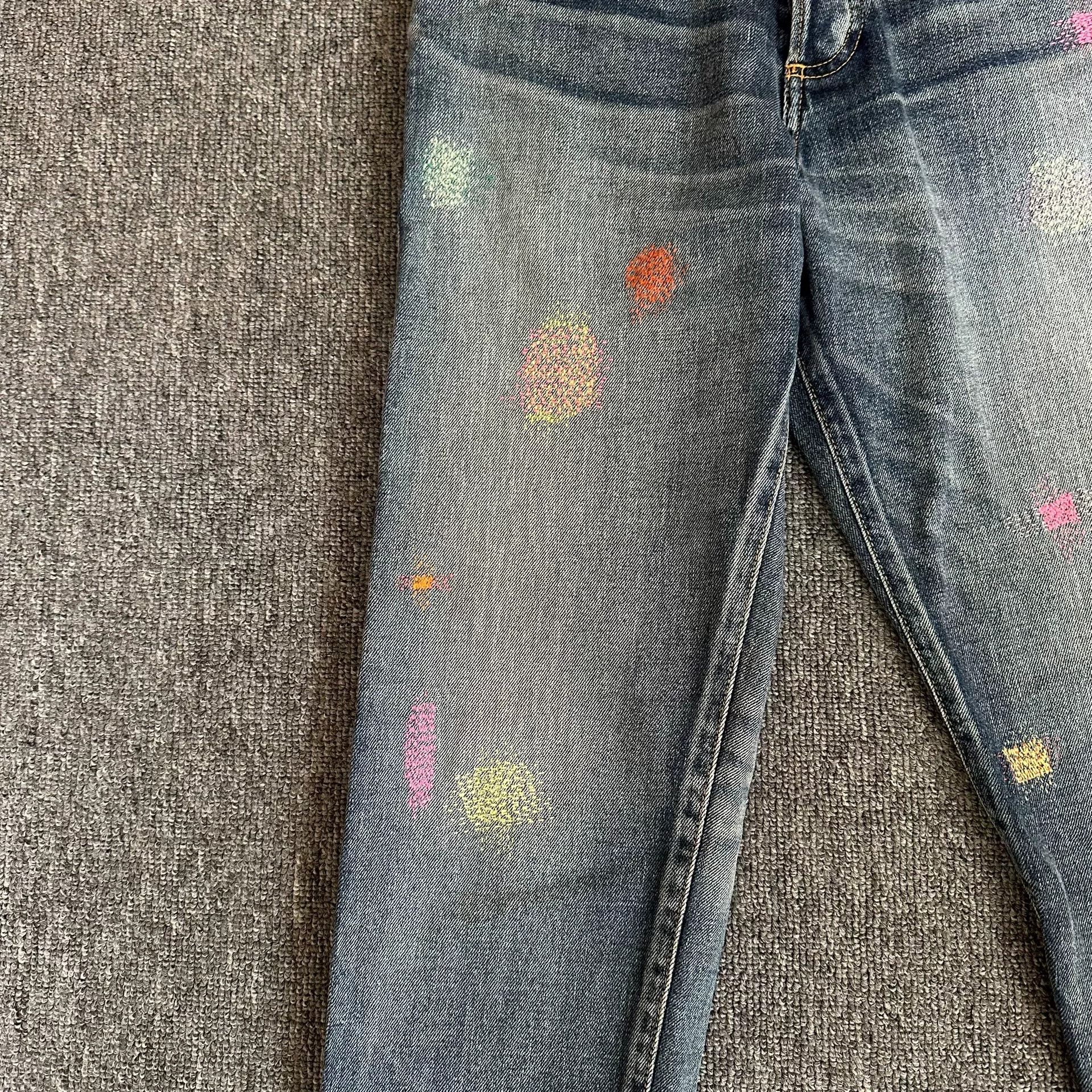Dior Dior Homme Firework Embroidery Jeans Size US 28 / EU 44 - 3 Thumbnail