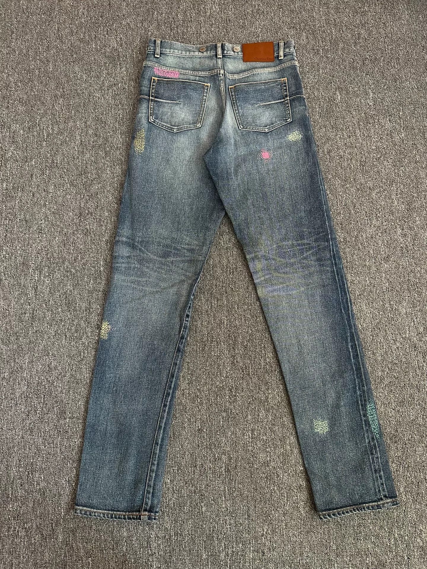 Dior Dior Homme Firework Embroidery Jeans Size US 28 / EU 44 - 6 Thumbnail